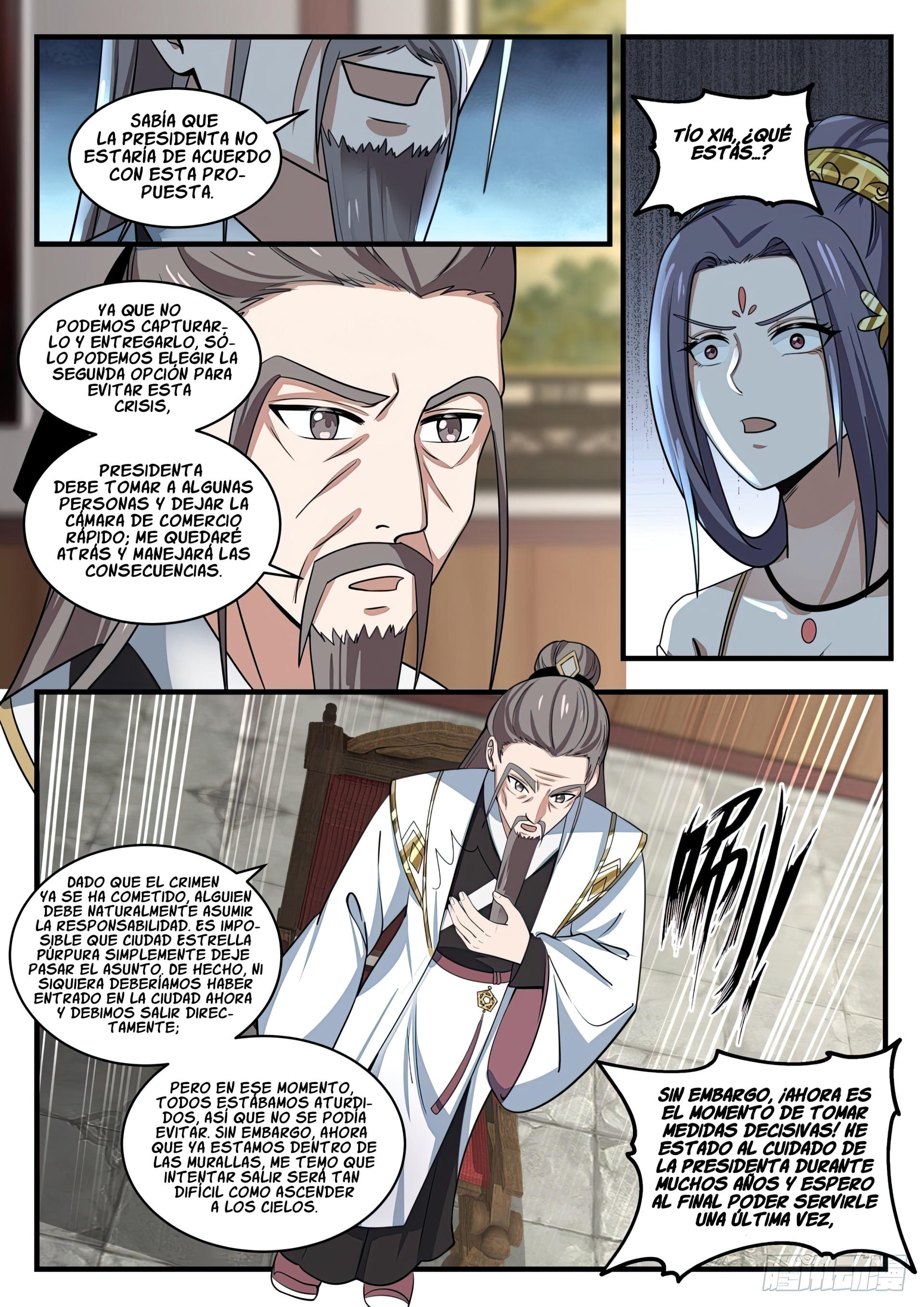 Martial Peak Capítulo 1503 - Página 4 en español