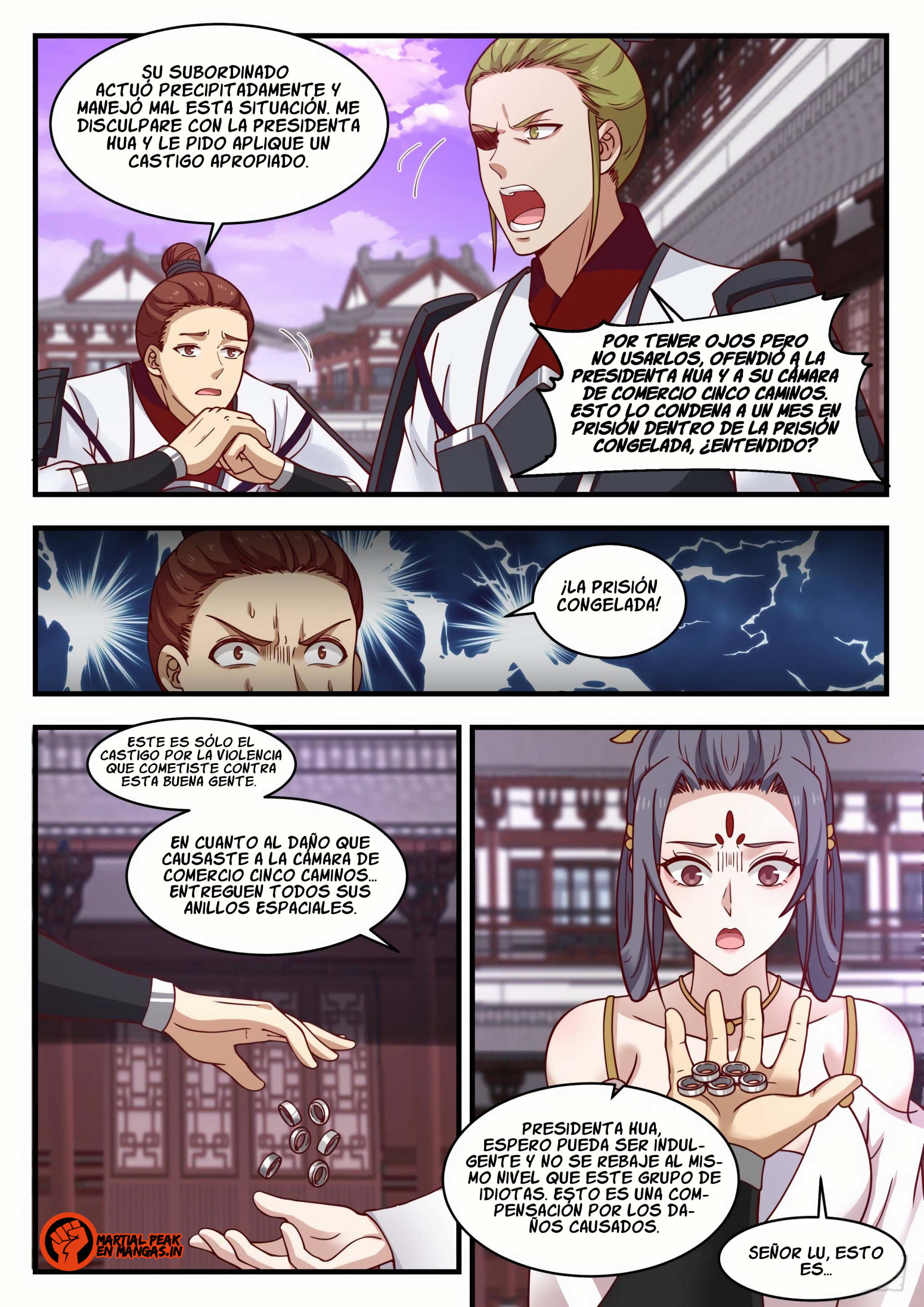 Martial Peak Capítulo 1505 - Página 5 en español