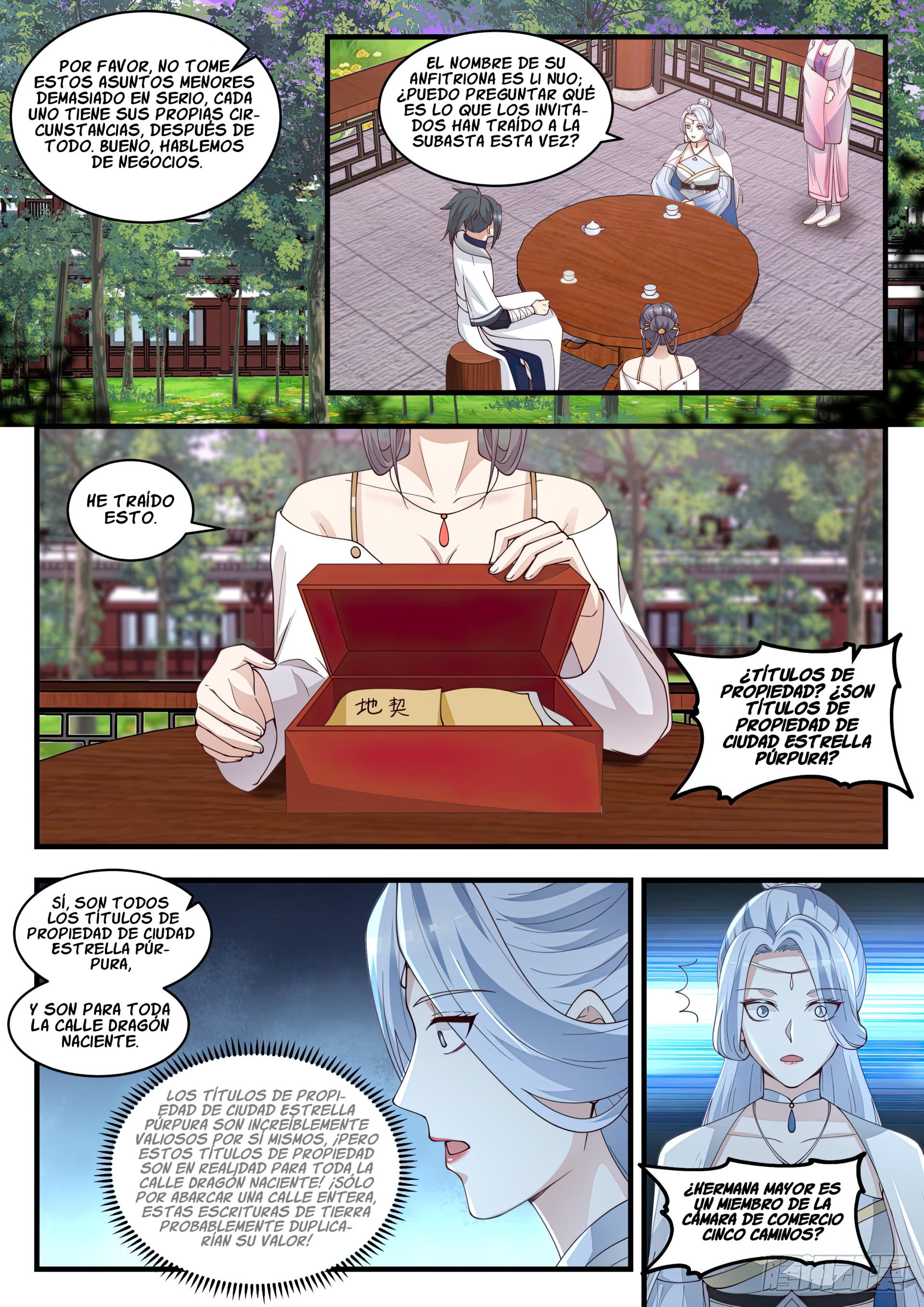 Martial Peak Capítulo 1507 - Página 7 en español