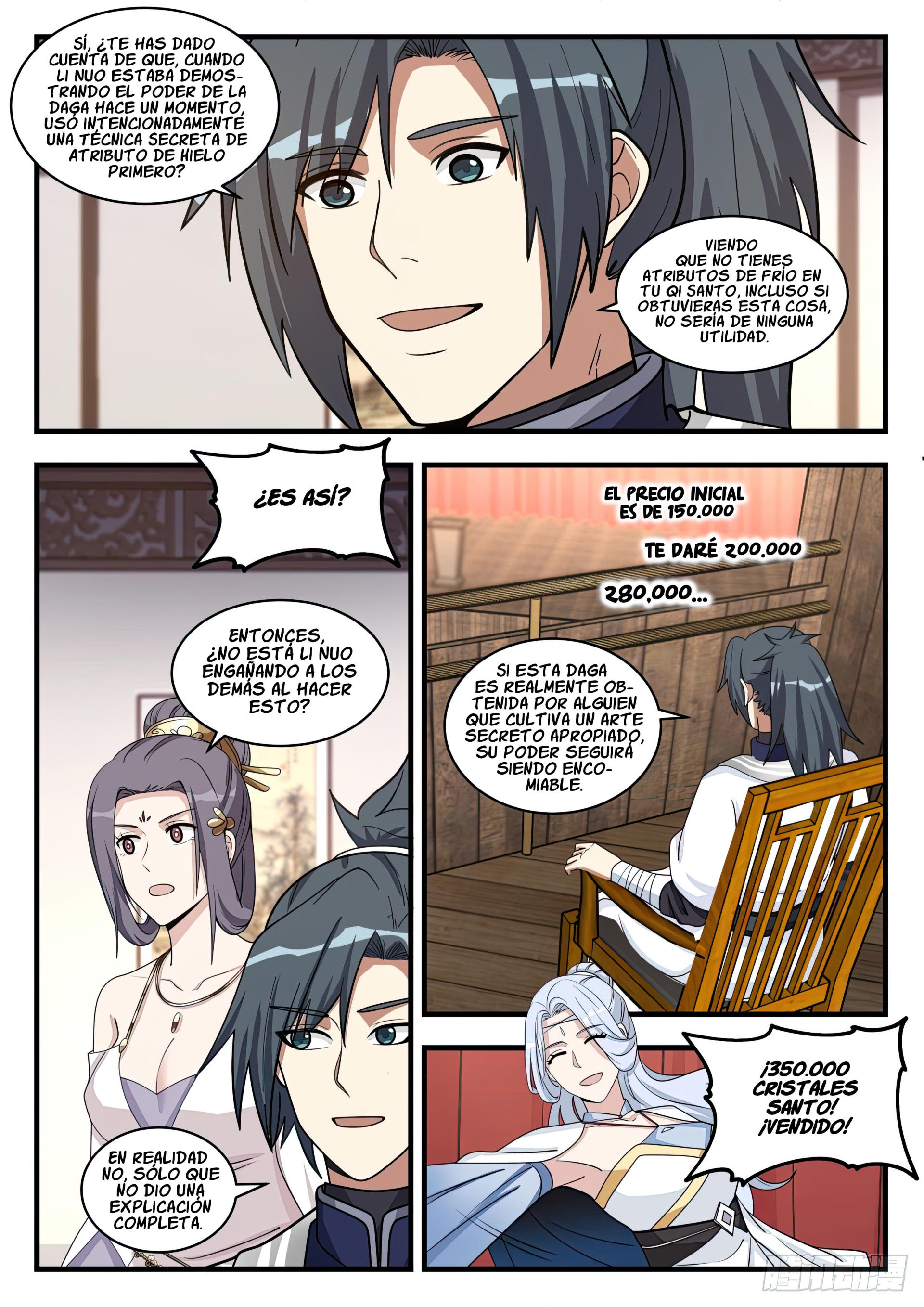 Martial Peak Capítulo 1512 - Página 3 en español