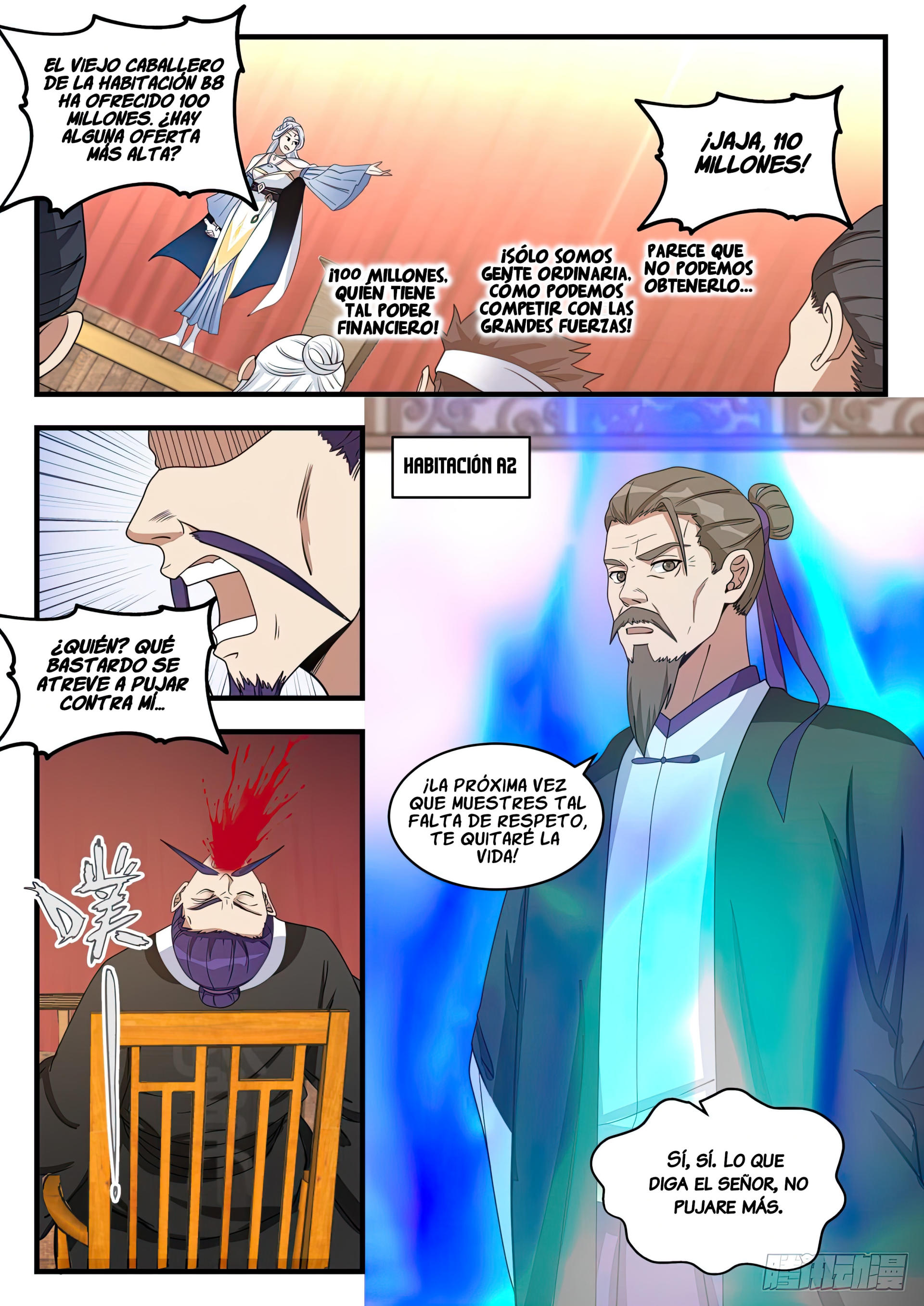 Martial Peak Capítulo 1512 - Página 6 en español
