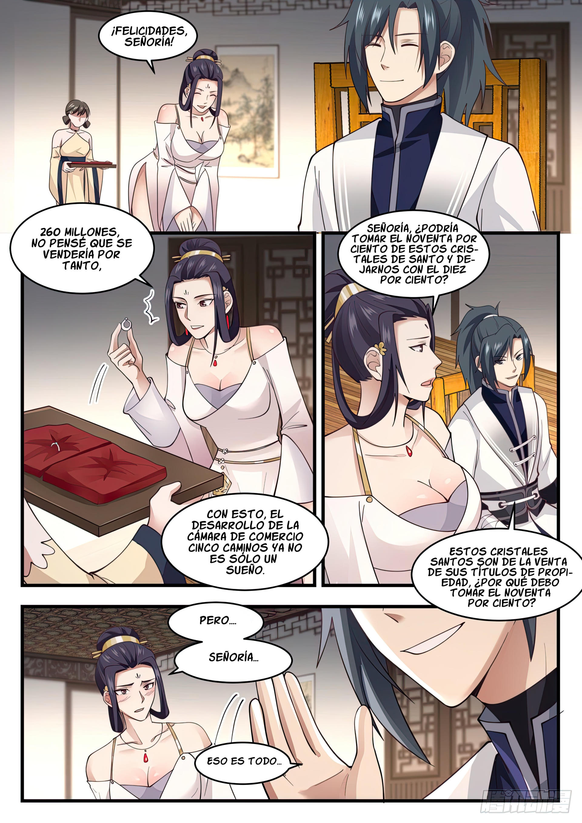 Martial Peak Capítulo 1514 - Página 10 en español