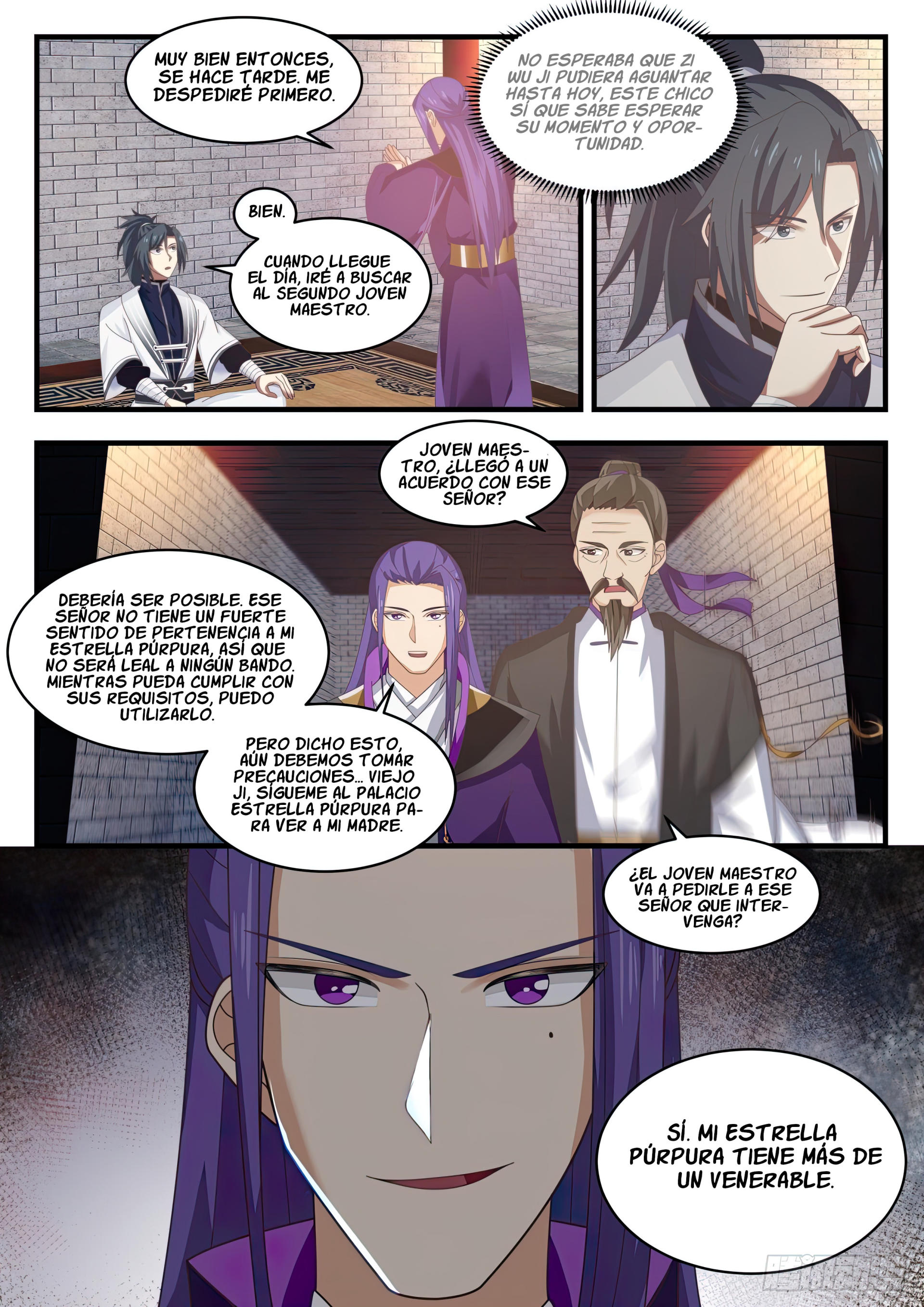Martial Peak Capítulo 1515 - Página 13 en español