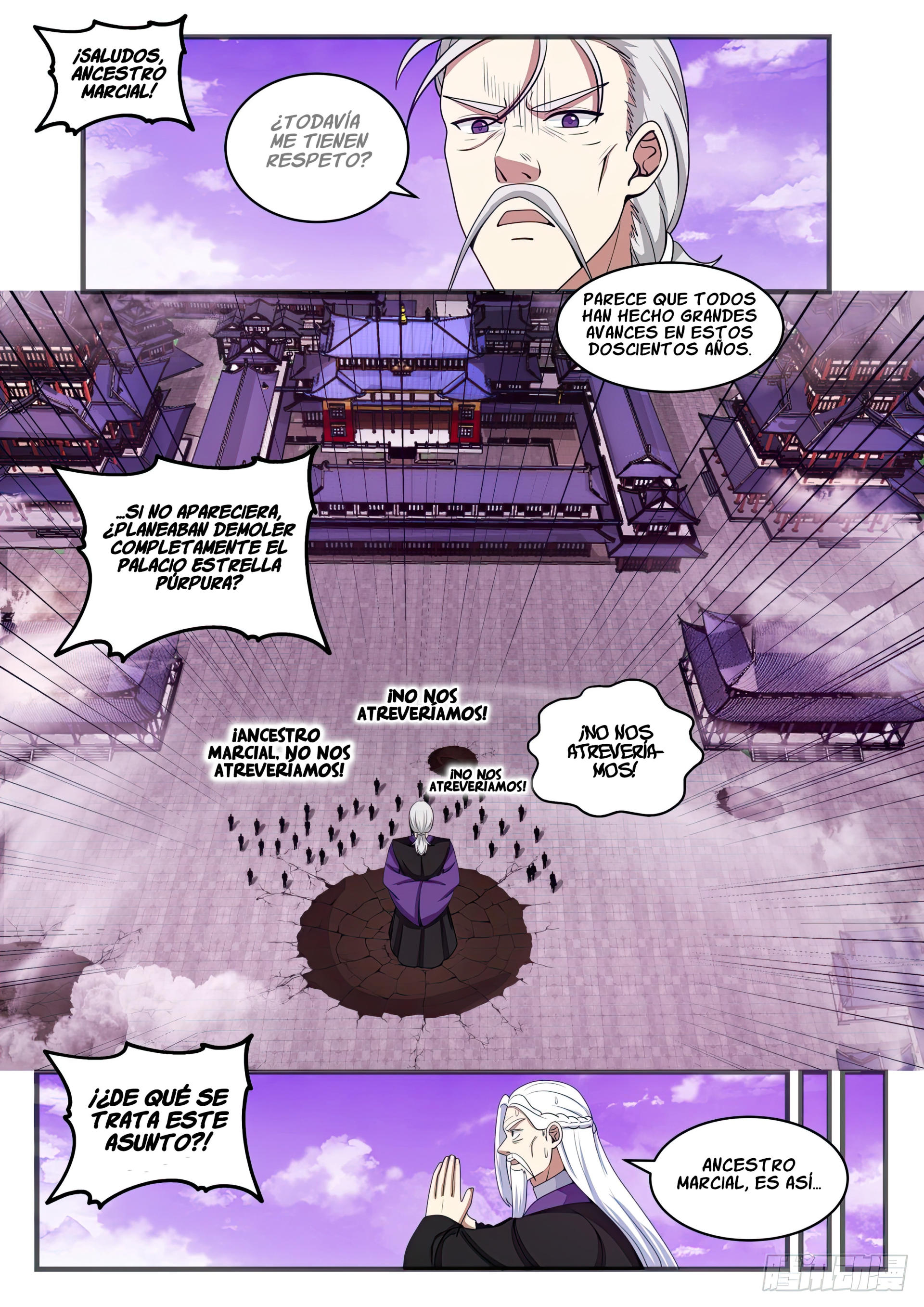 Martial Peak Capítulo 1520 - Página 3 en español