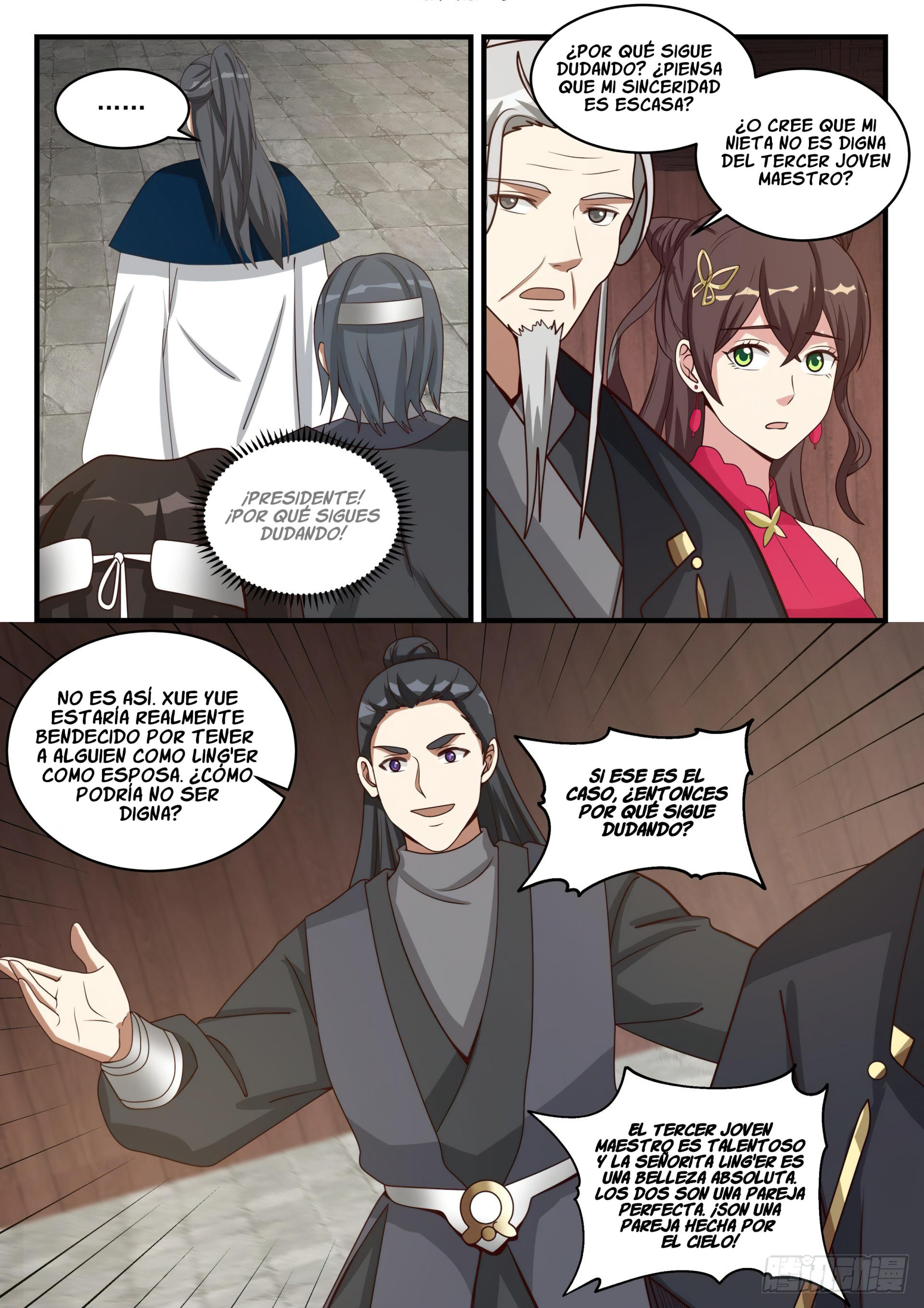 Martial Peak Capítulo 1536 - Página 12 en español