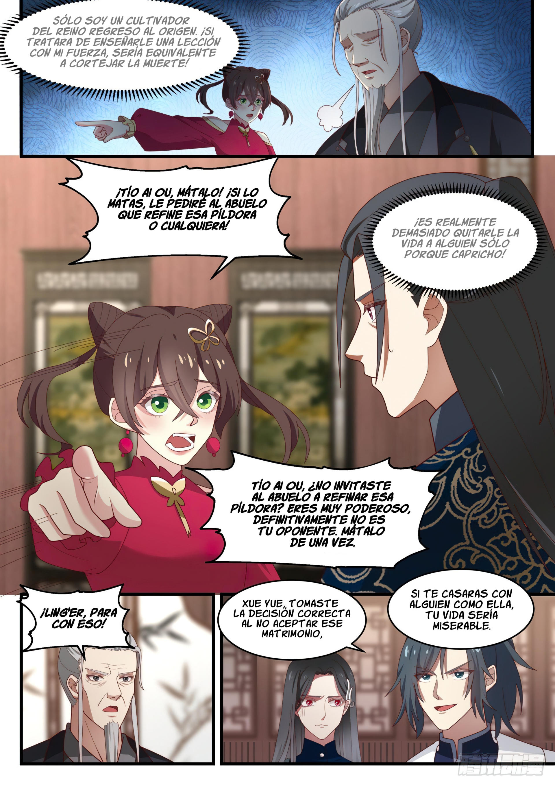 Martial Peak Capítulo 1537 - Página 8 en español
