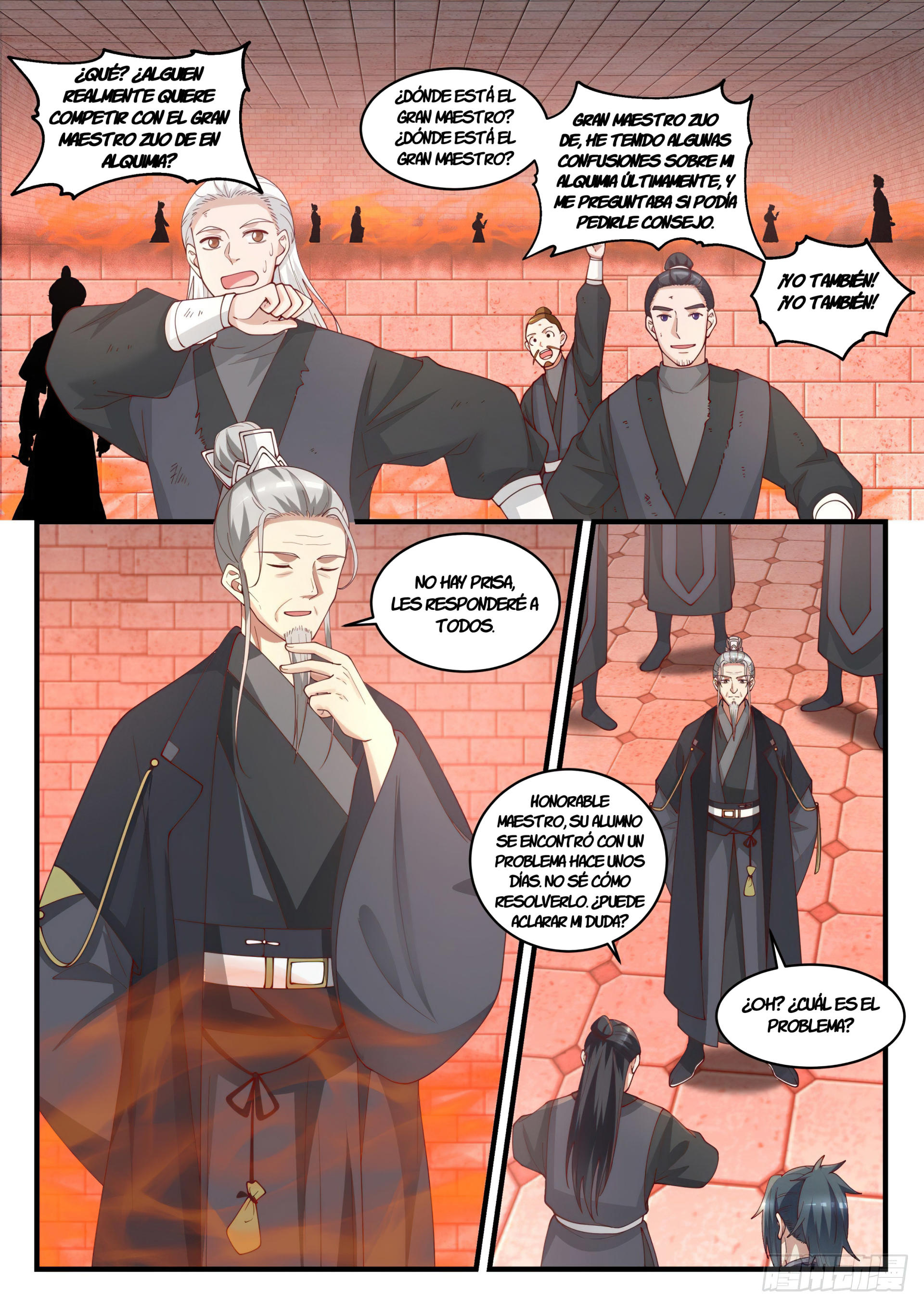 Martial Peak Capítulo 1539 - Página 3 en español