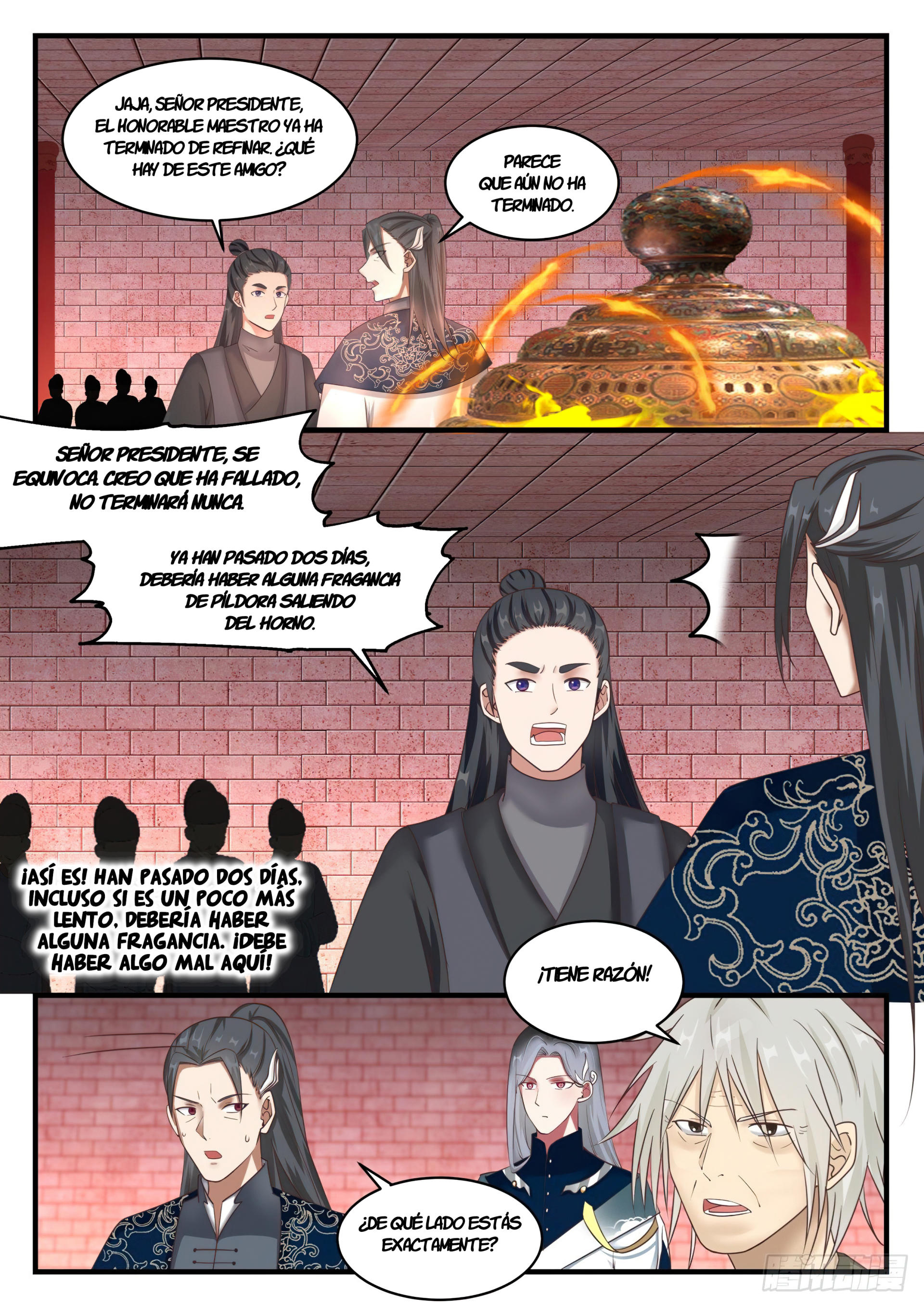 Martial Peak Capítulo 1540 - Página 10 en español