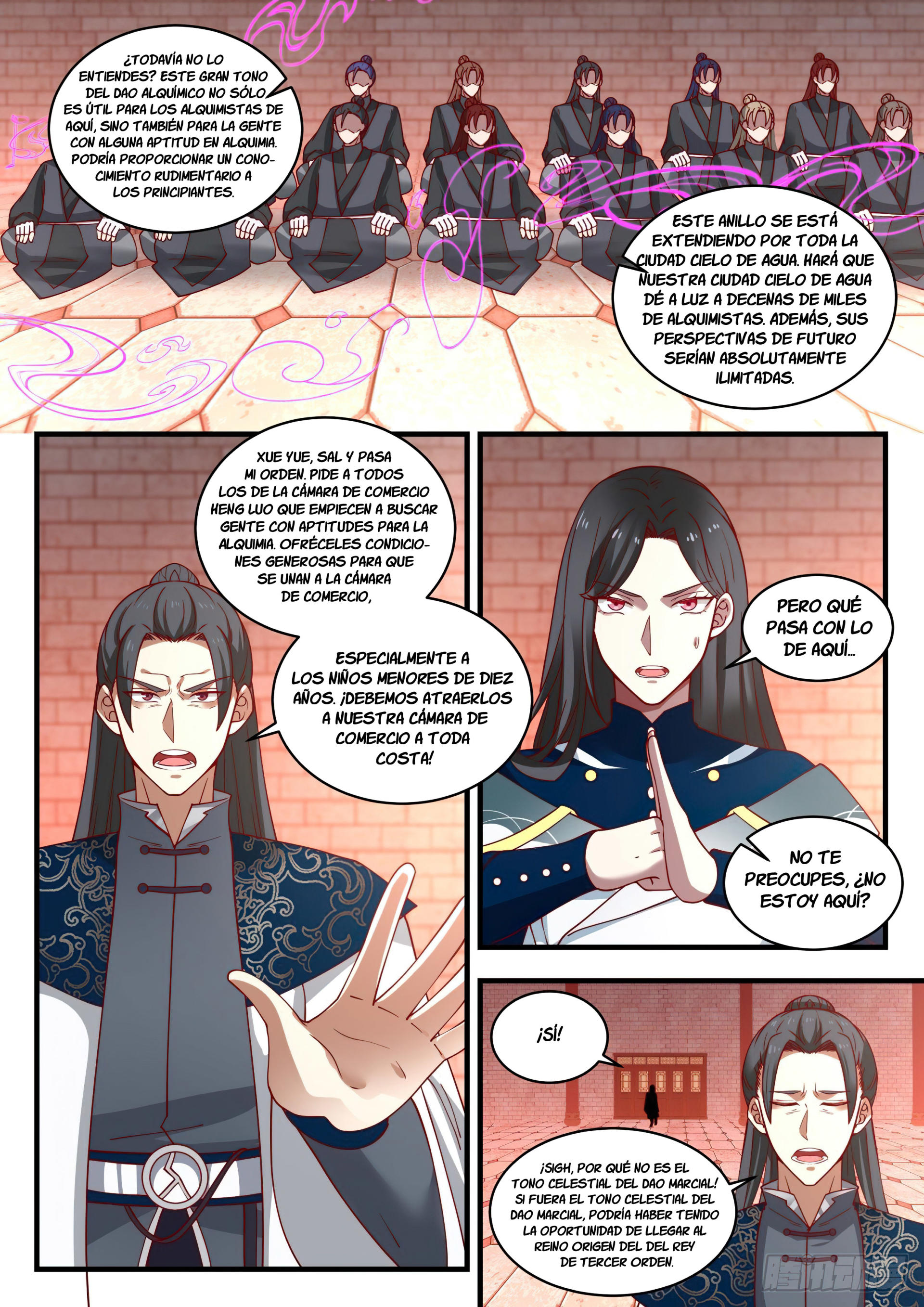 Martial Peak Capítulo 1541 - Página 8 en español