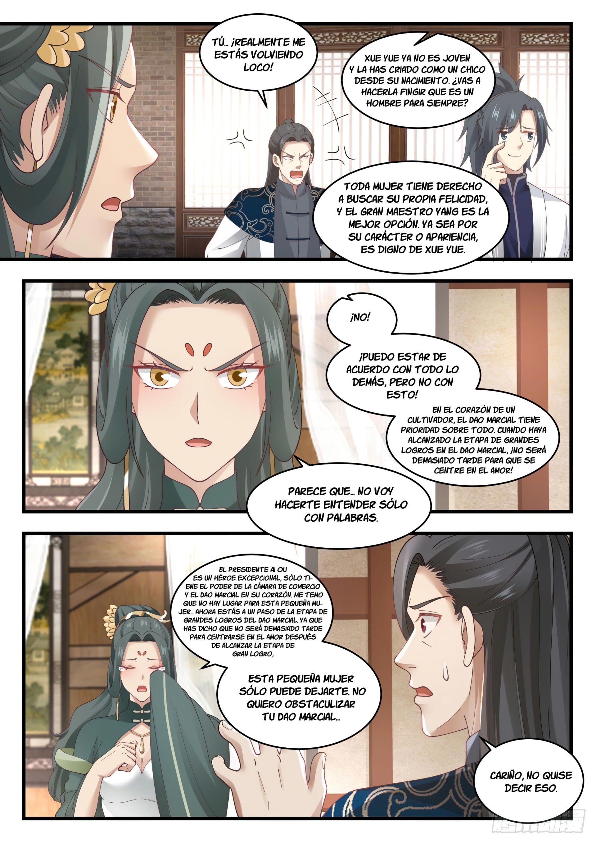 Martial Peak Capítulo 1543 - Página 12 en español