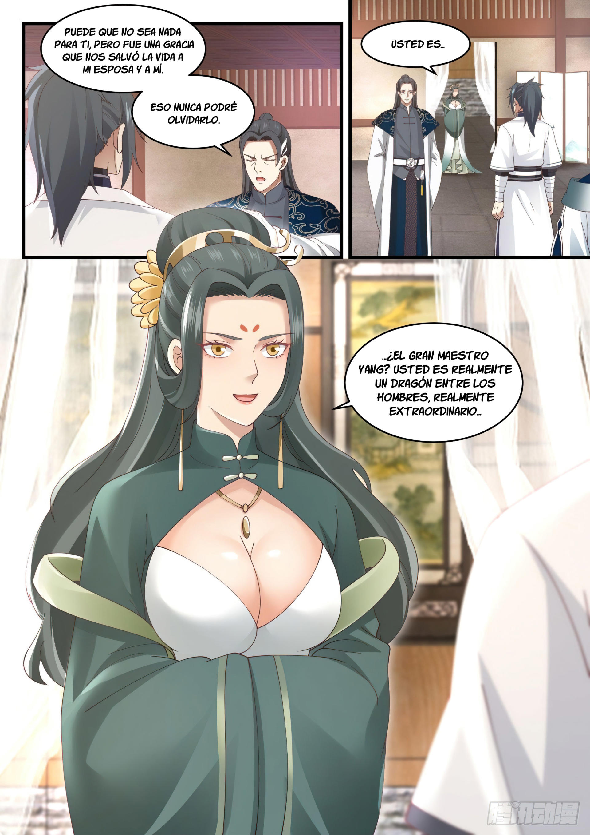 Martial Peak Capítulo 1543 - Página 8 en español