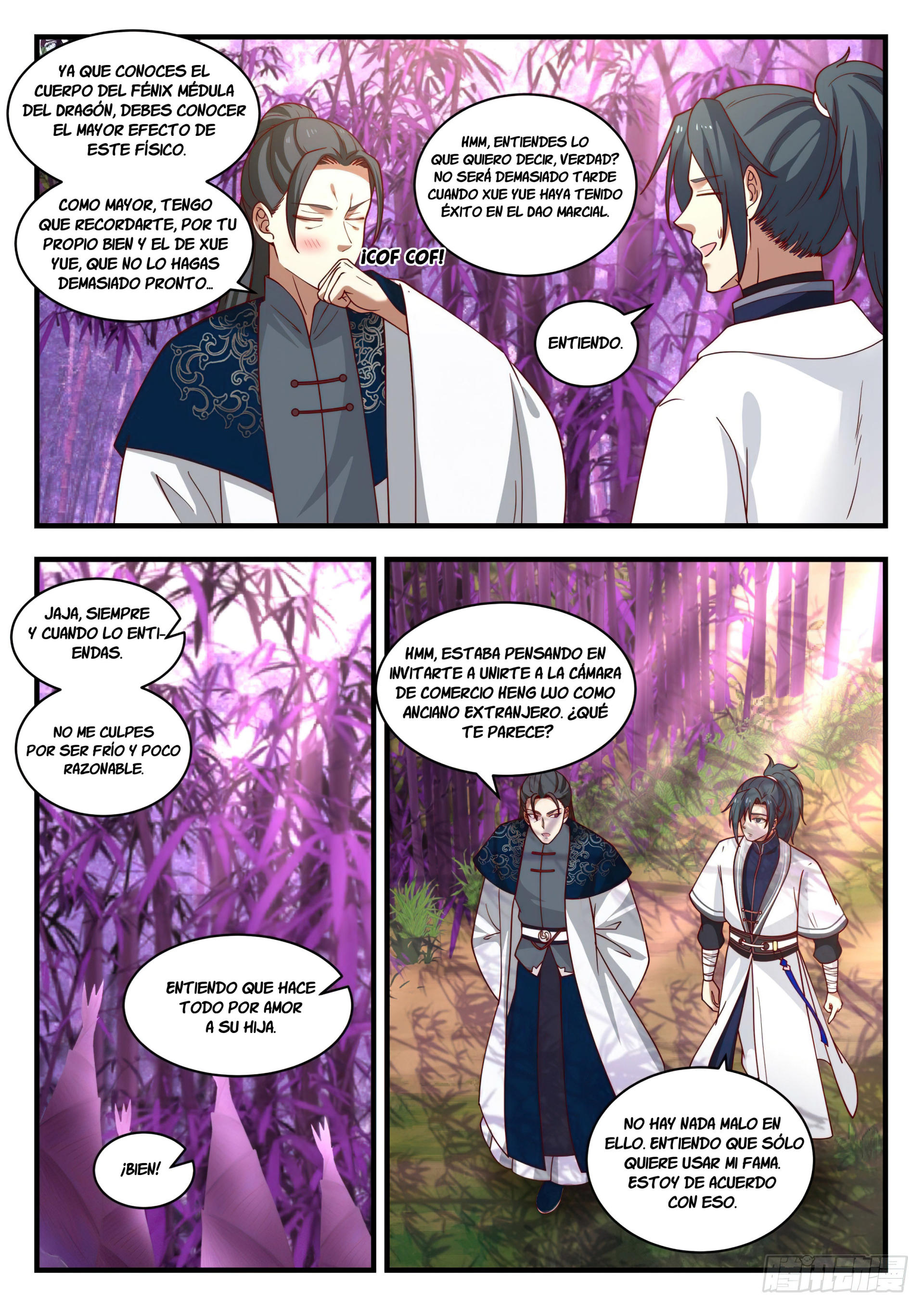 Martial Peak Capítulo 1544 - Página 12 en español