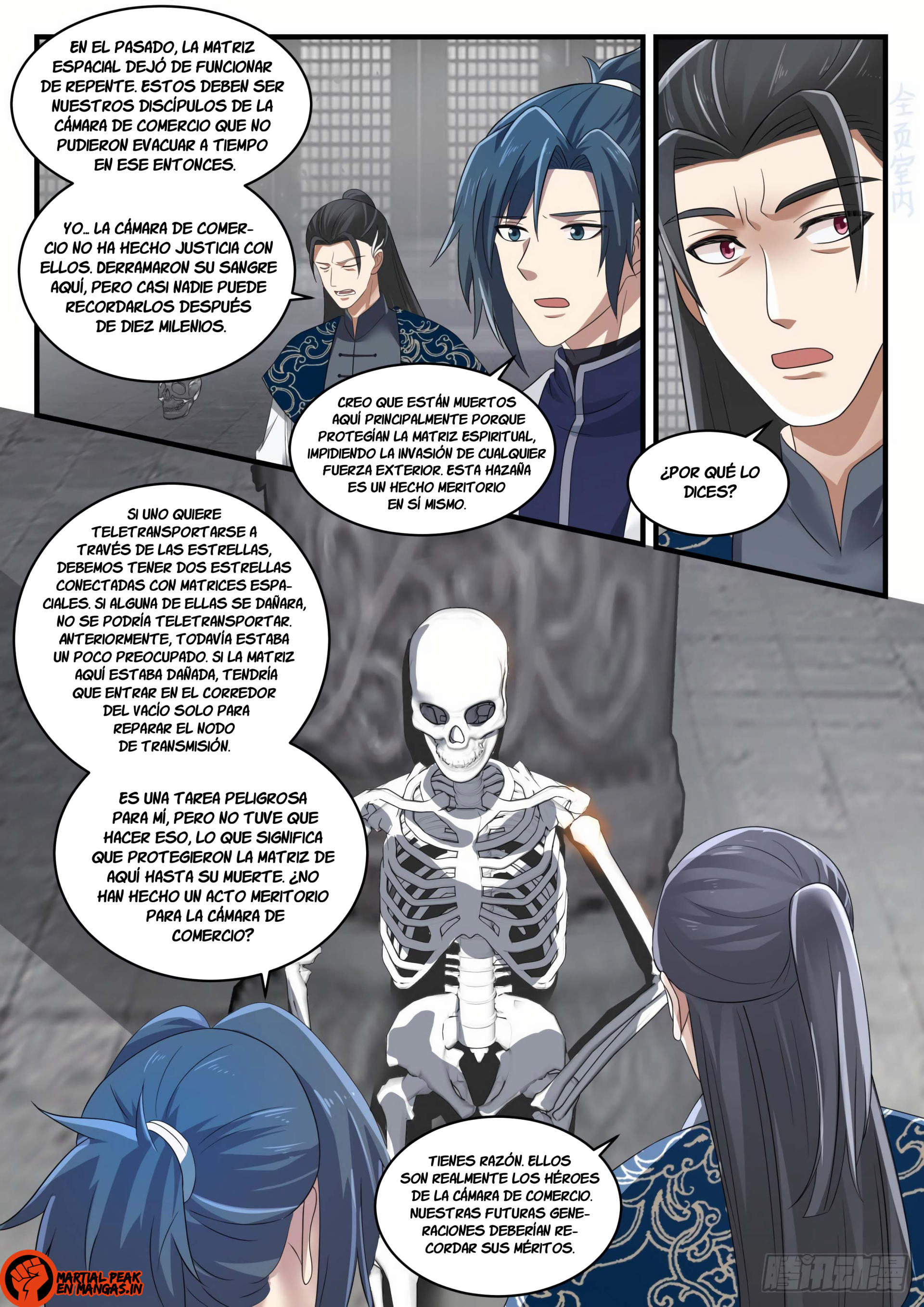 Martial Peak Capítulo 1545 - Página 8 en español