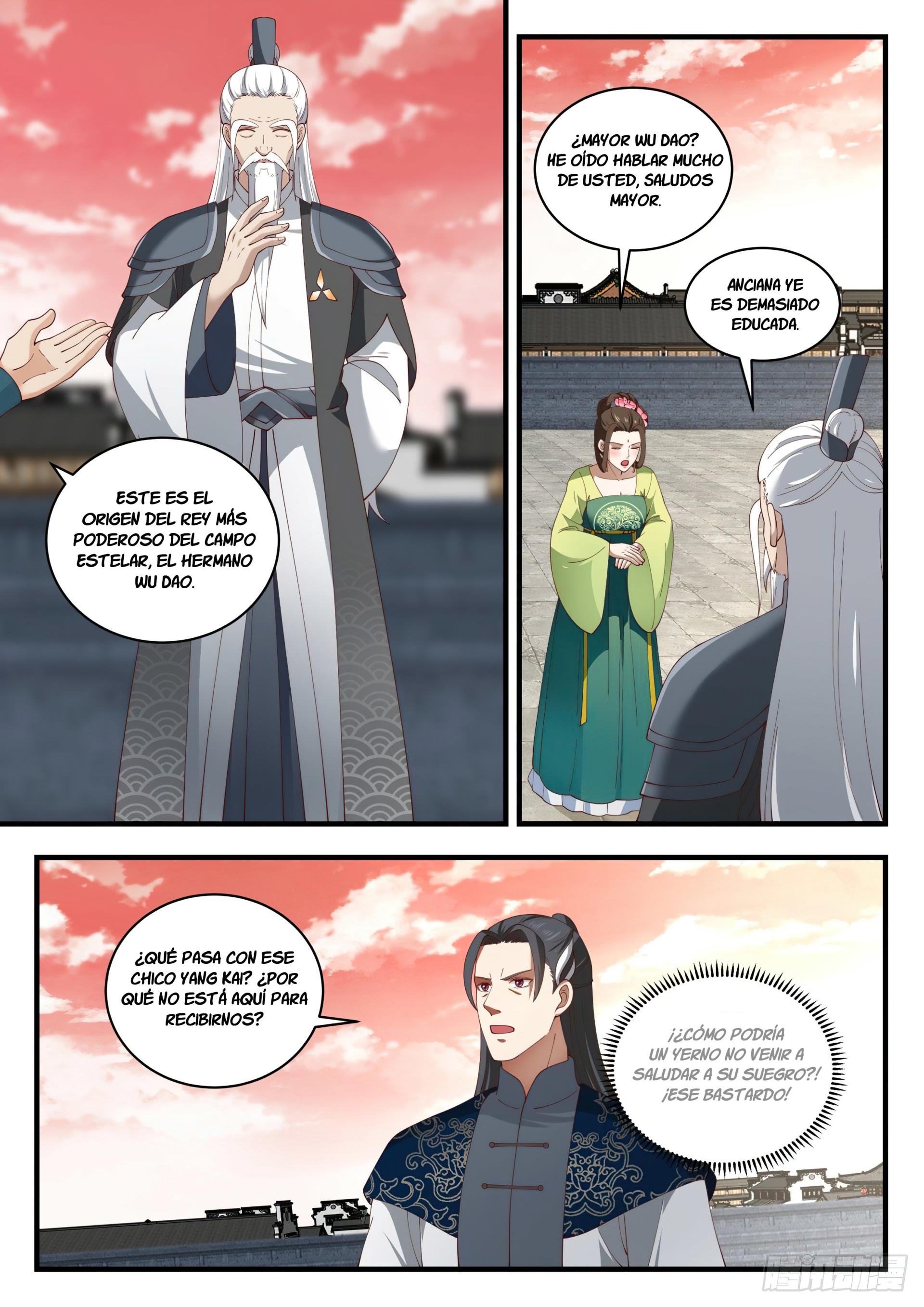 Martial Peak Capítulo 1549 - Página 3 en español