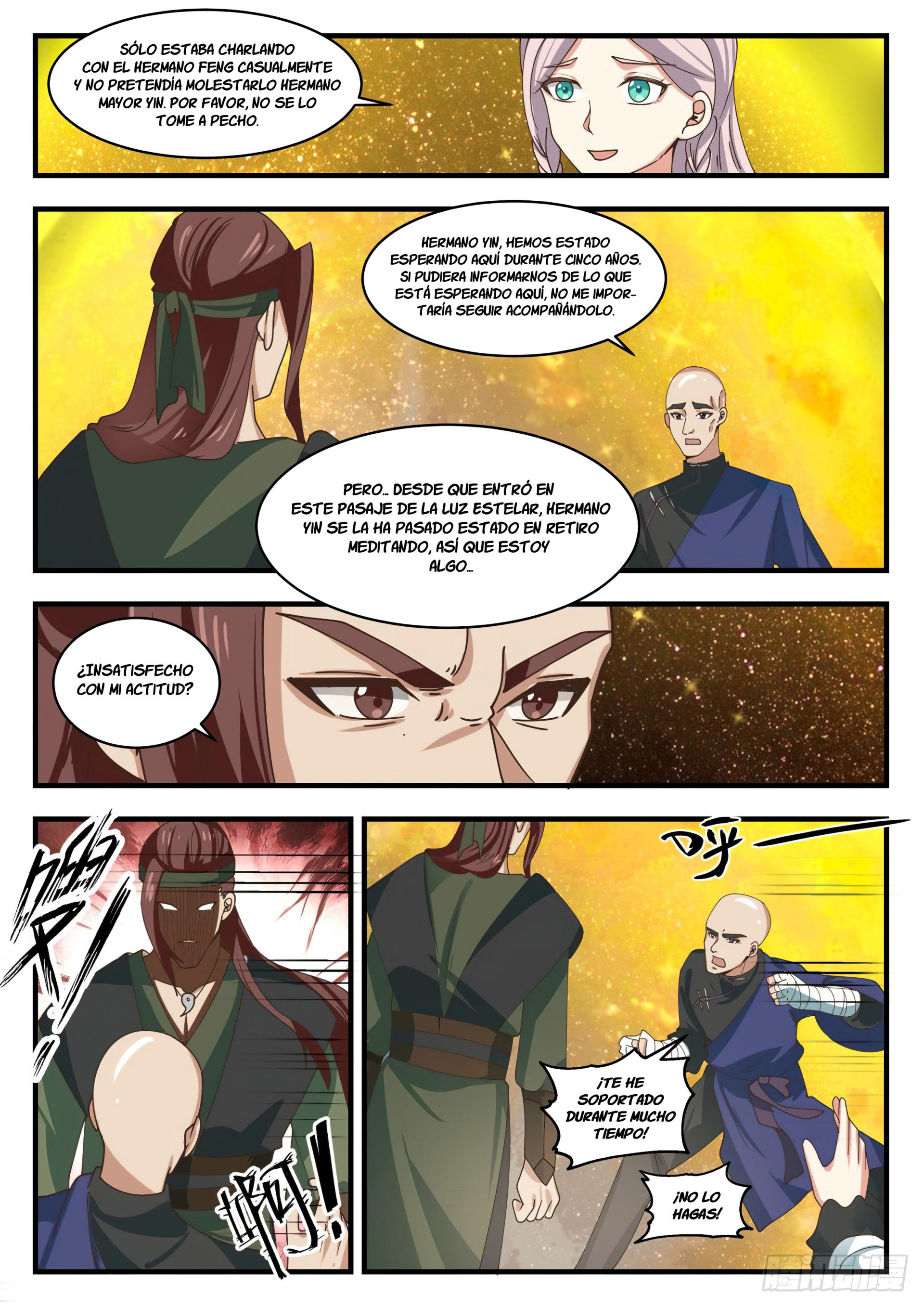 Martial Peak Capítulo 1551 - Página 8 en español