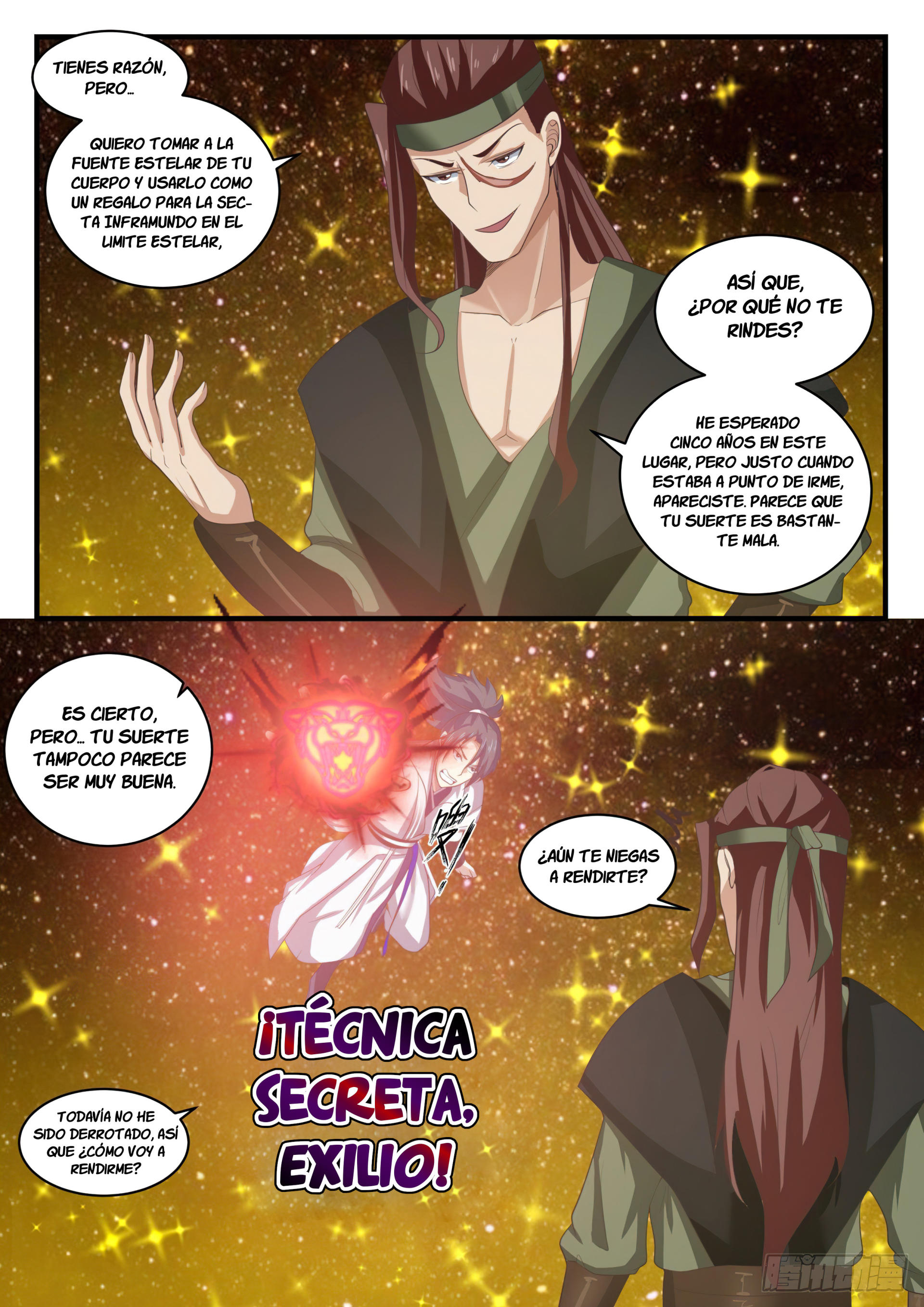 Martial Peak Capítulo 1553 - Página 10 en español