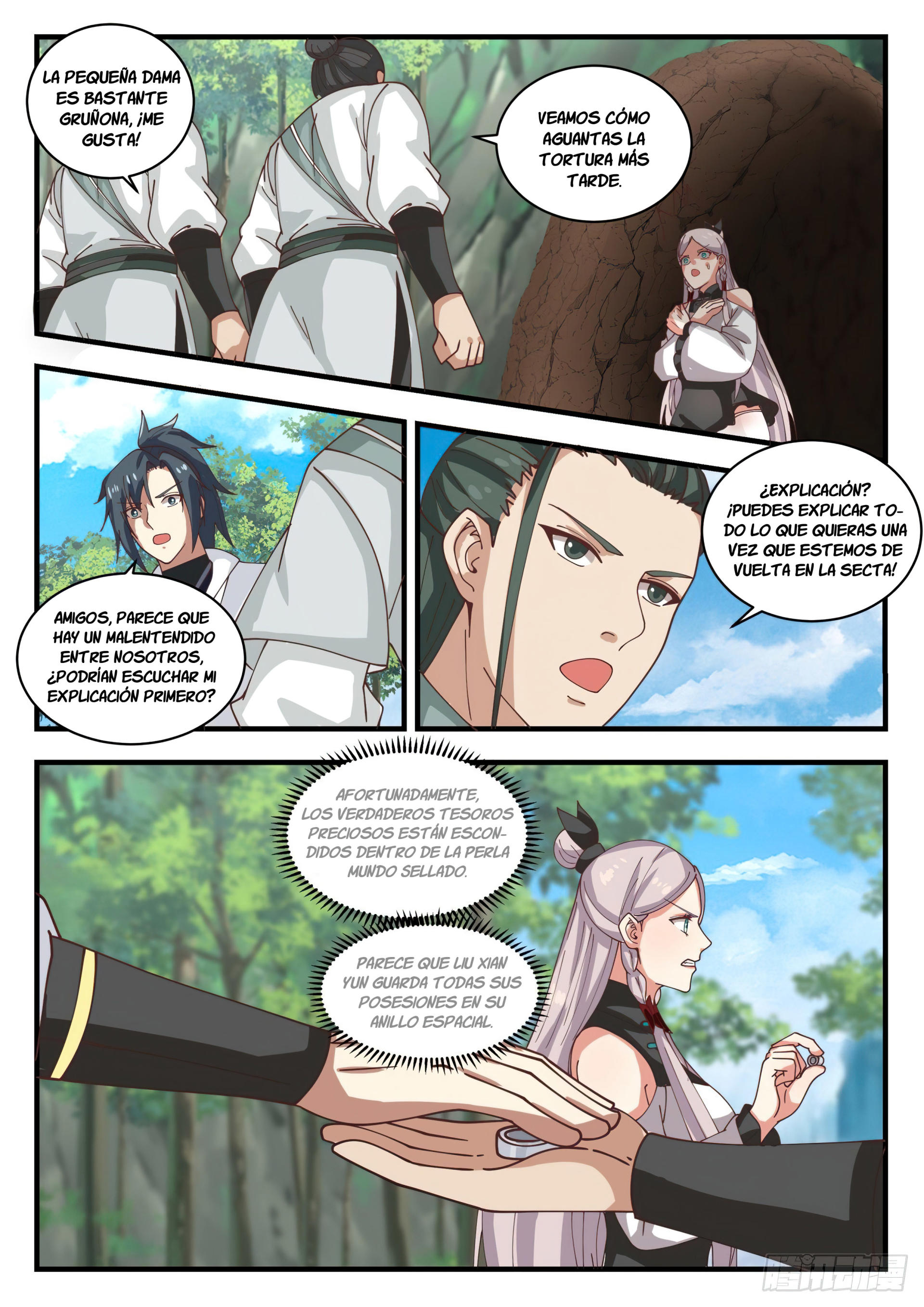 Martial Peak Capítulo 1557 - Página 5 en español