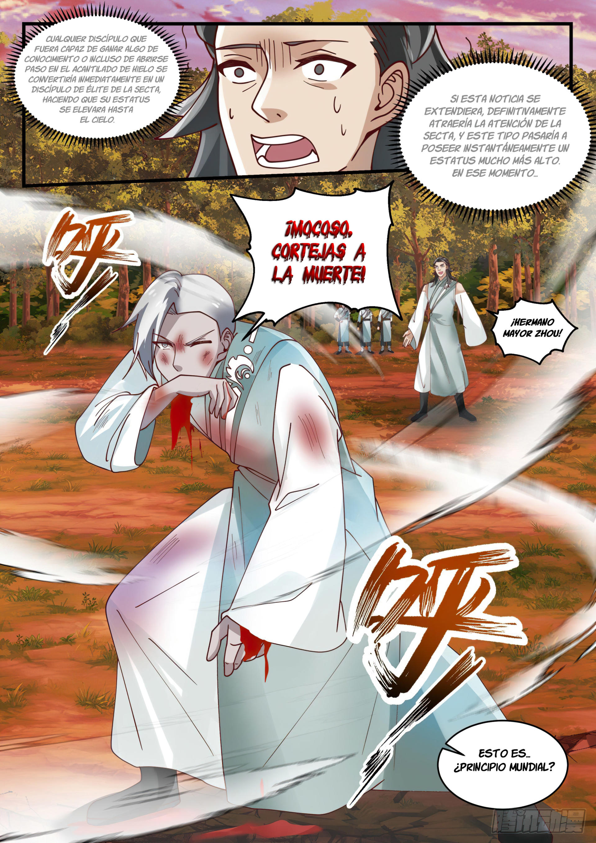 Martial Peak Capítulo 1573 - Página 13 en español