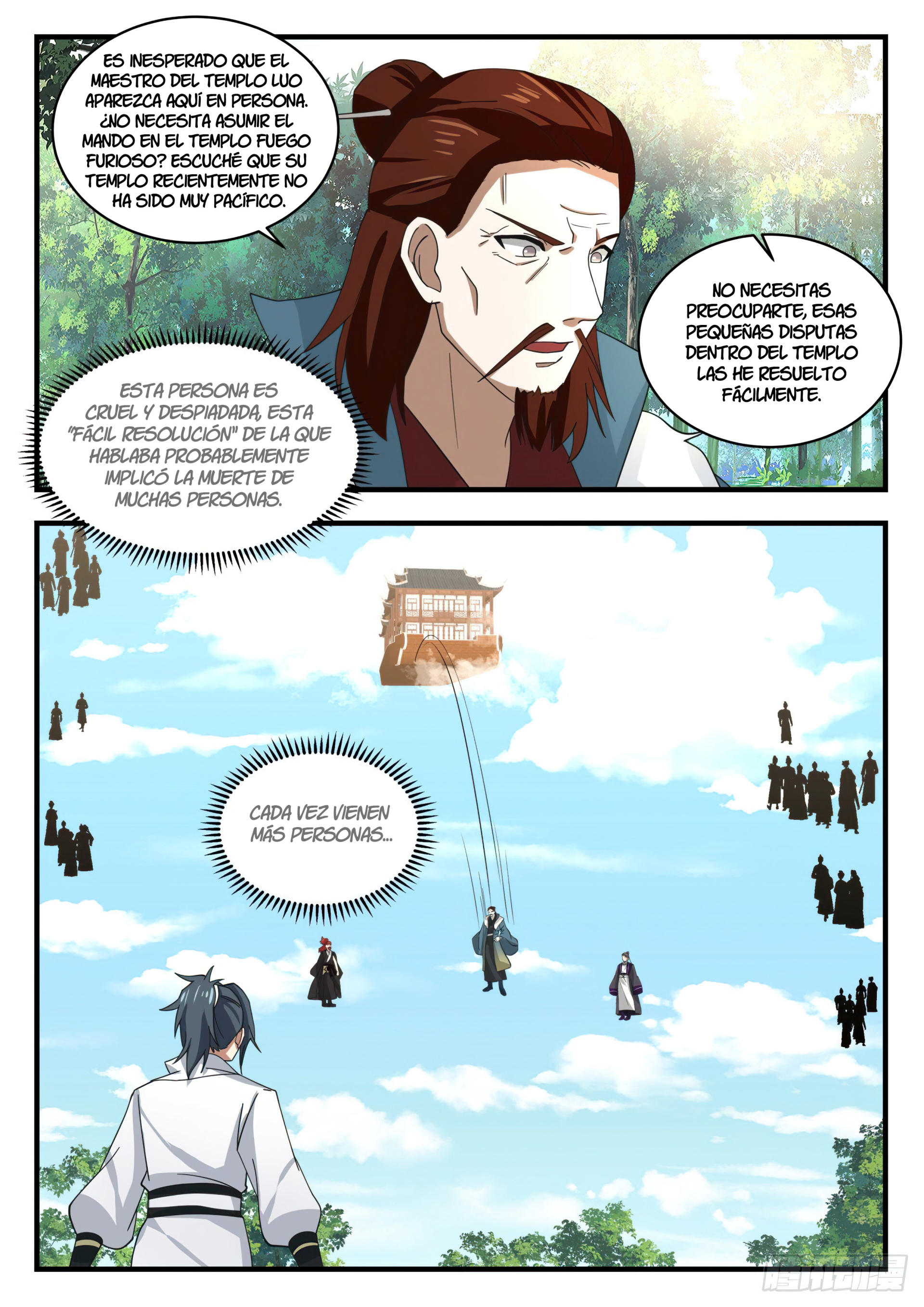 Martial Peak Capítulo 1585 - Página 8 en español
