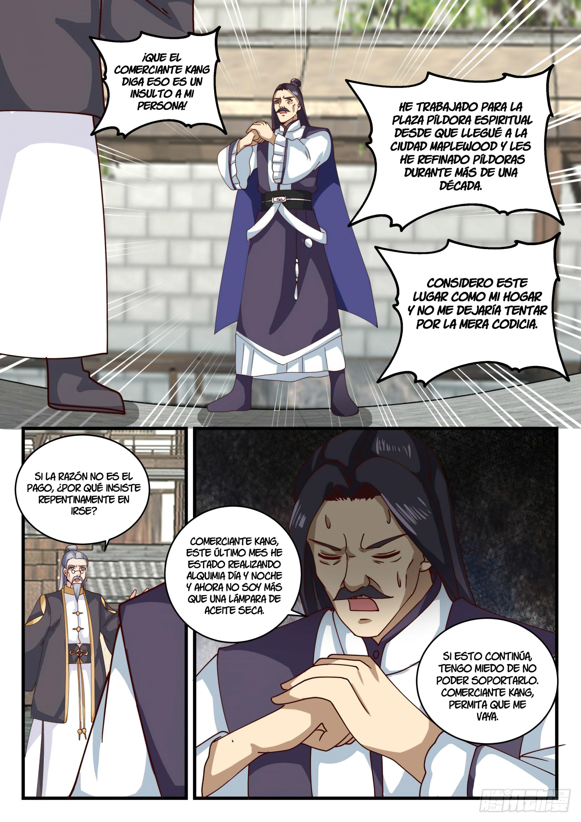 Martial Peak Capítulo 1589 - Página 11 en español