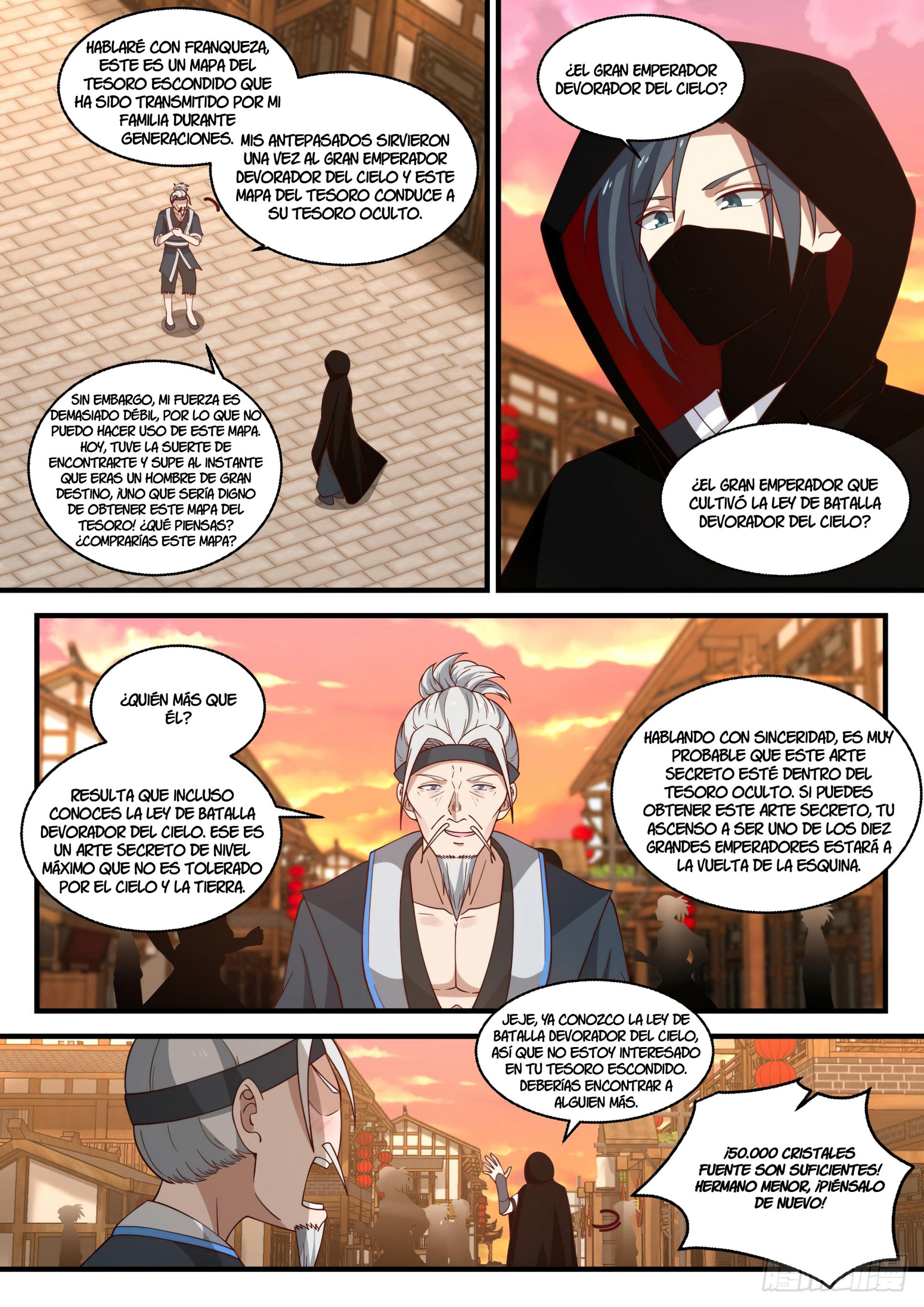 Martial Peak Capítulo 1593 - Página 3 en español
