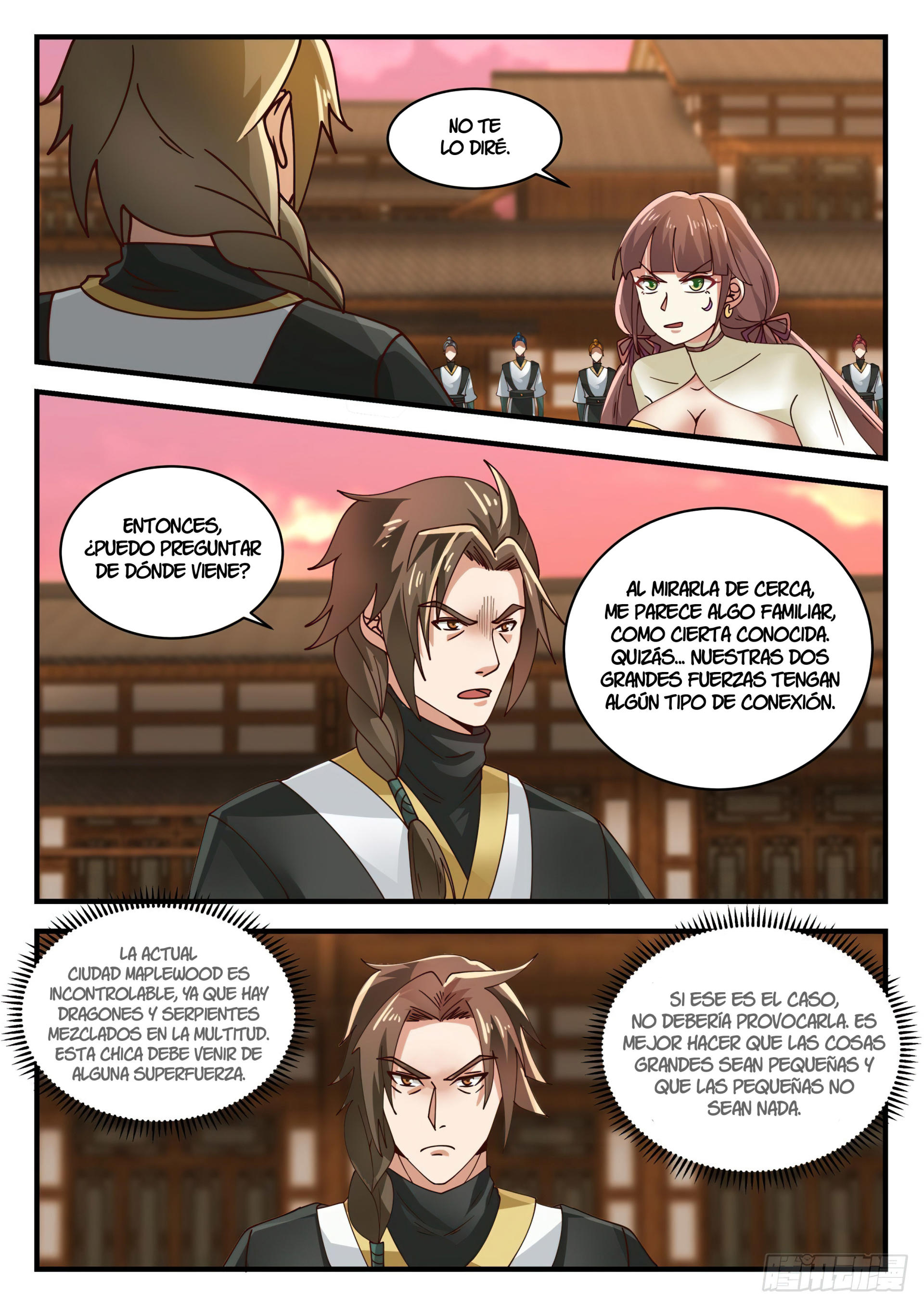 Martial Peak Capítulo 1594 - Página 11 en español