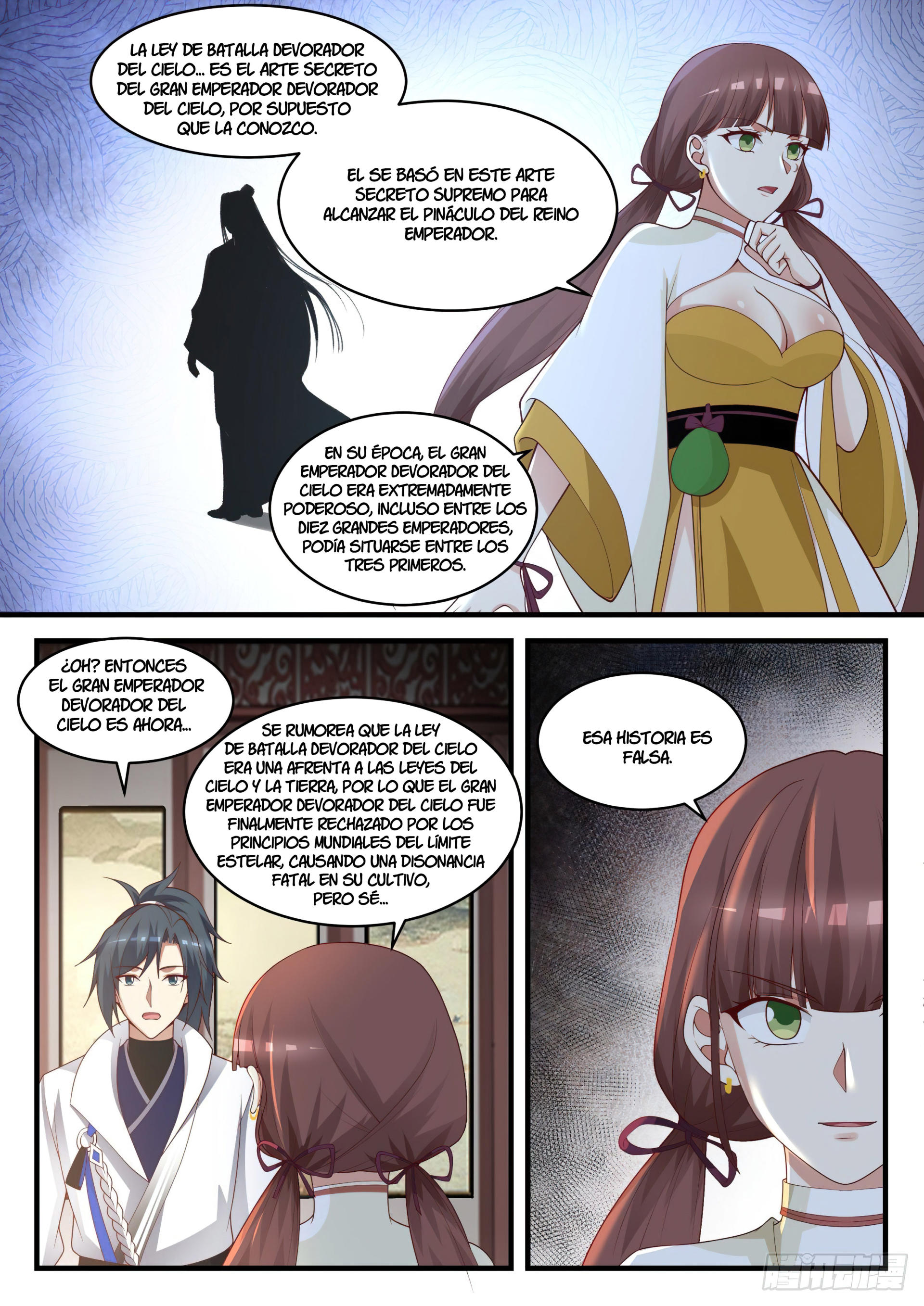 Martial Peak Capítulo 1596 - Página 10 en español