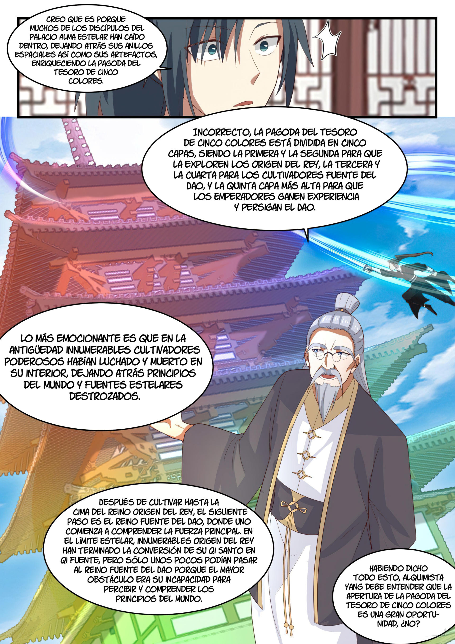 Martial Peak Capítulo 1598 - Página 8 en español