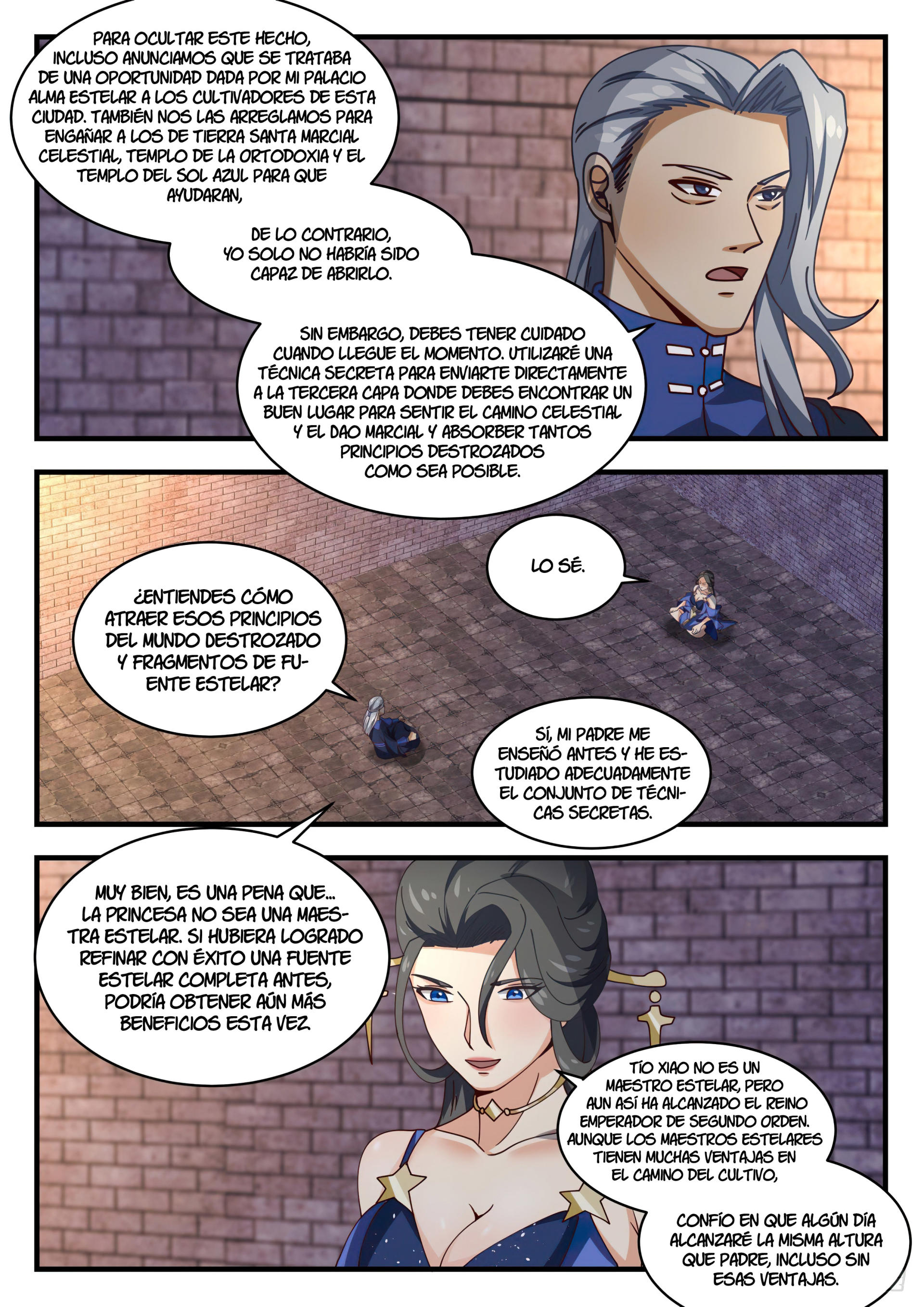 Martial Peak Capítulo 1599 - Página 6 en español