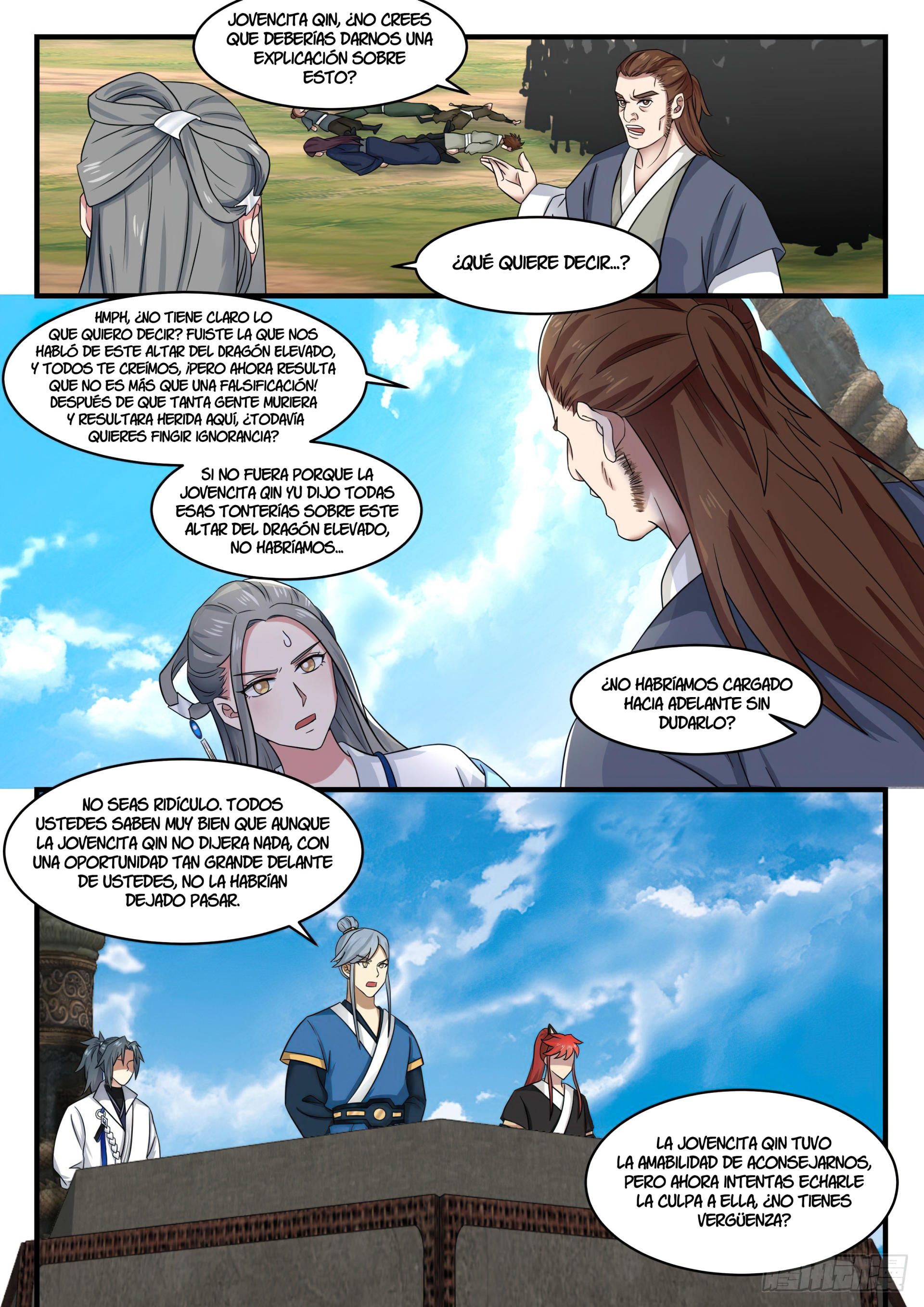 Martial Peak Capítulo 1605 - Página 6 en español