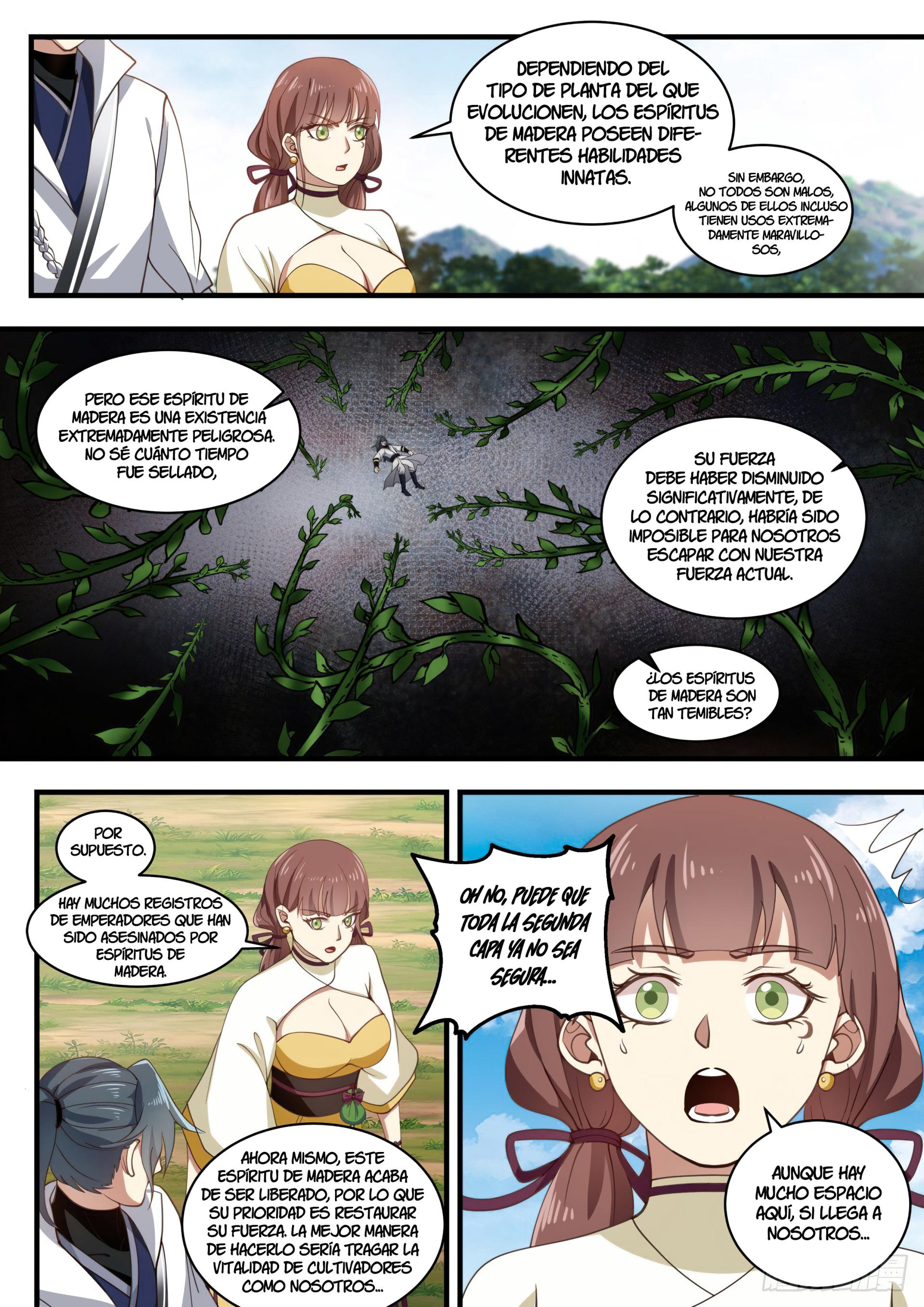 Martial Peak Capítulo 1612 - Página 12 en español