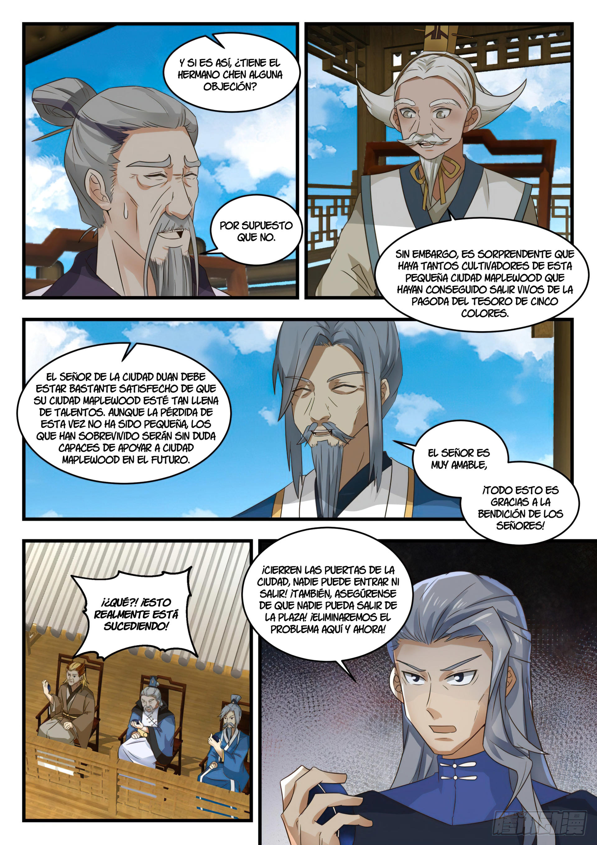 Martial Peak Capítulo 1615 - Página 6 en español