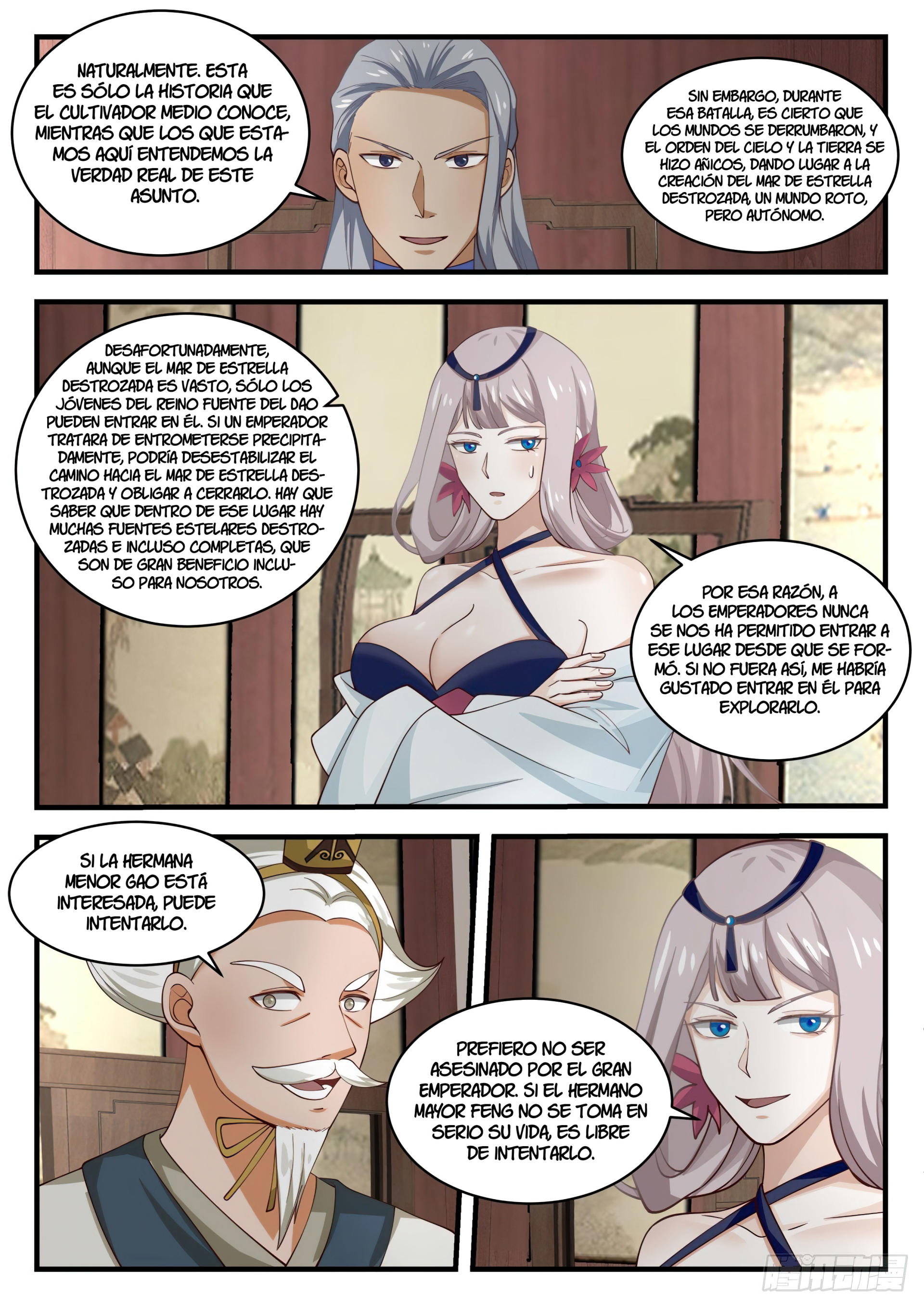 Martial Peak Capítulo 1616 - Página 12 en español