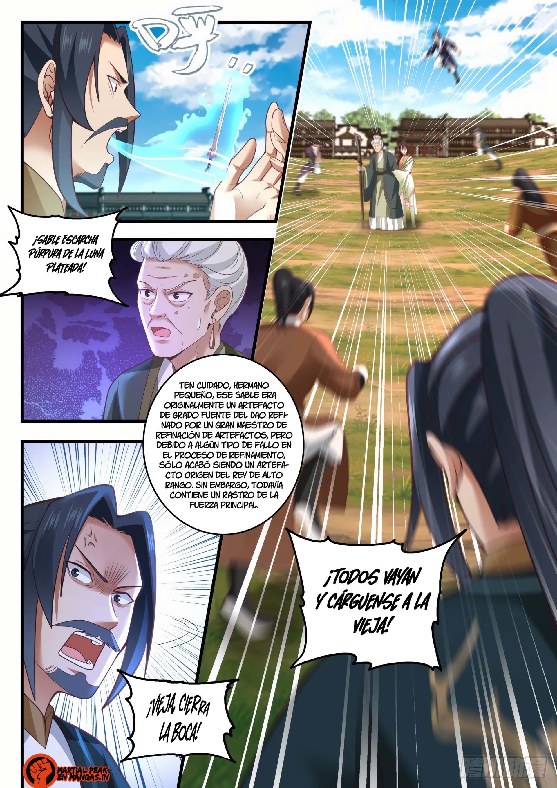 Martial Peak Capítulo 1621 - Página 6 en español