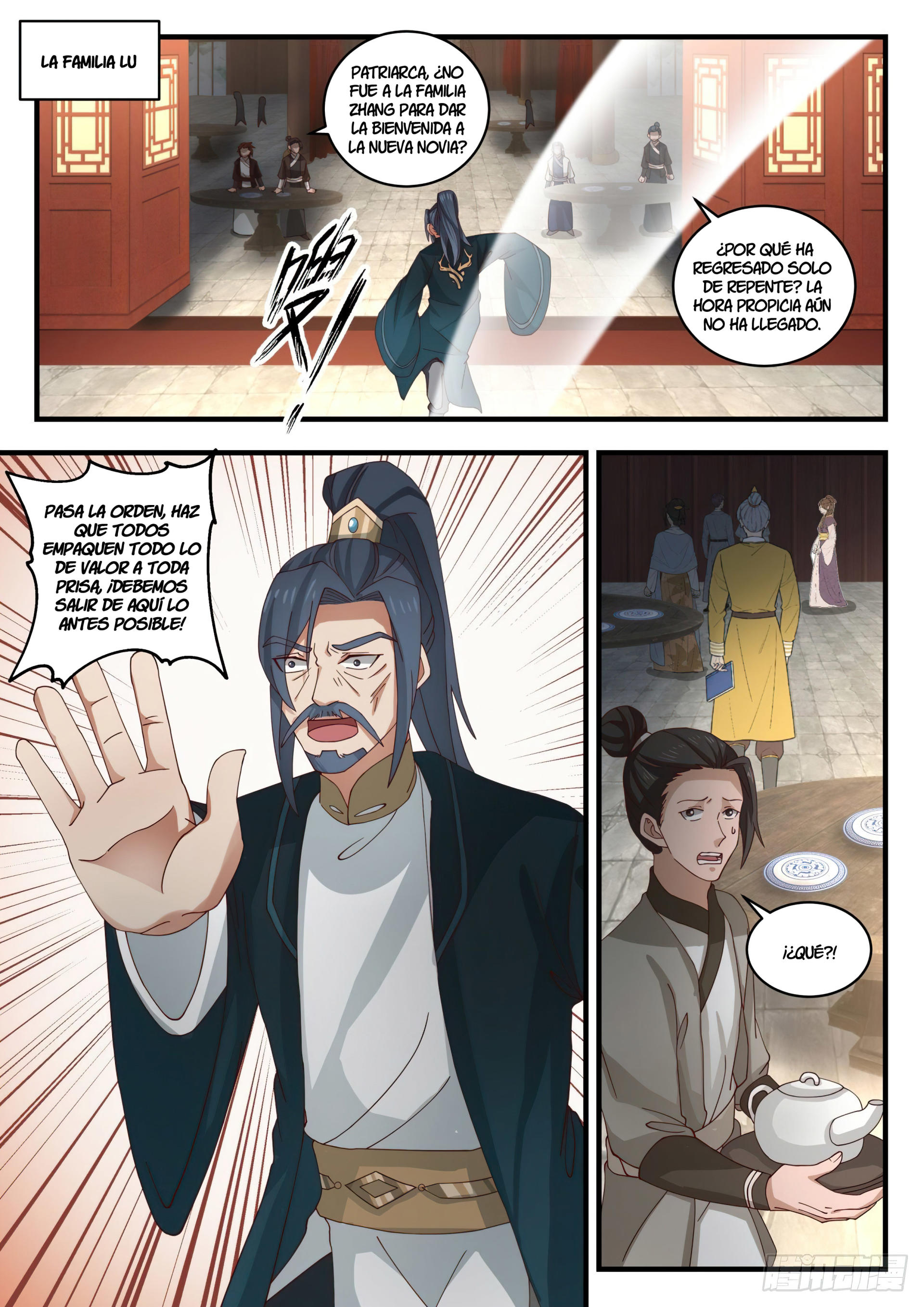 Martial Peak Capítulo 1622 - Página 3 en español