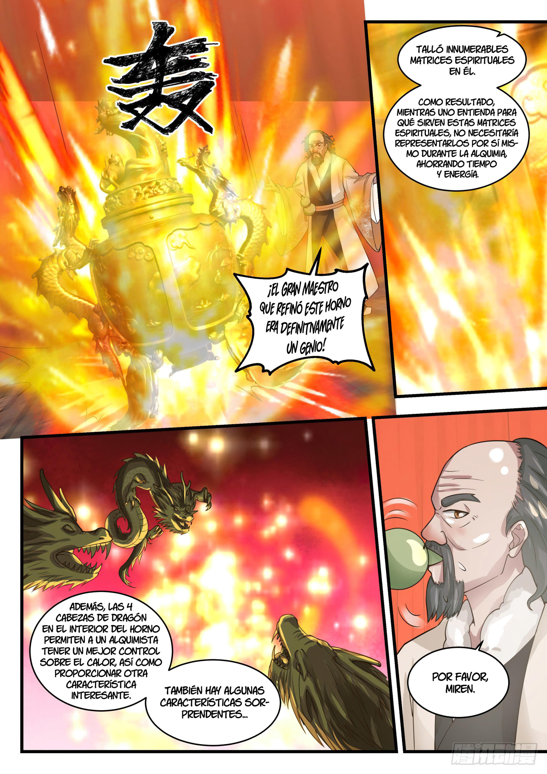Martial Peak Capítulo 1626 - Página 12 en español