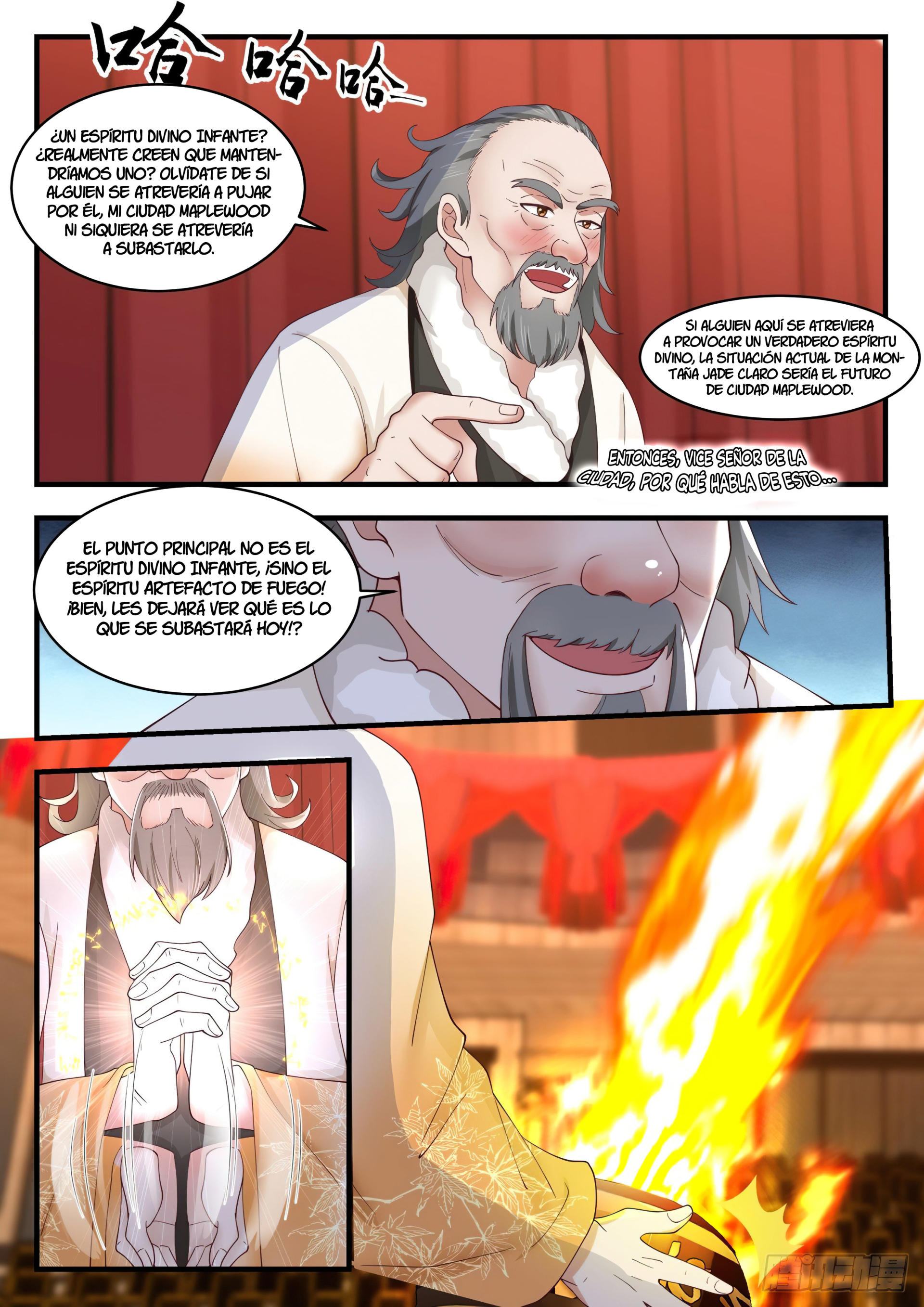Martial Peak Capítulo 1628 - Página 12 en español