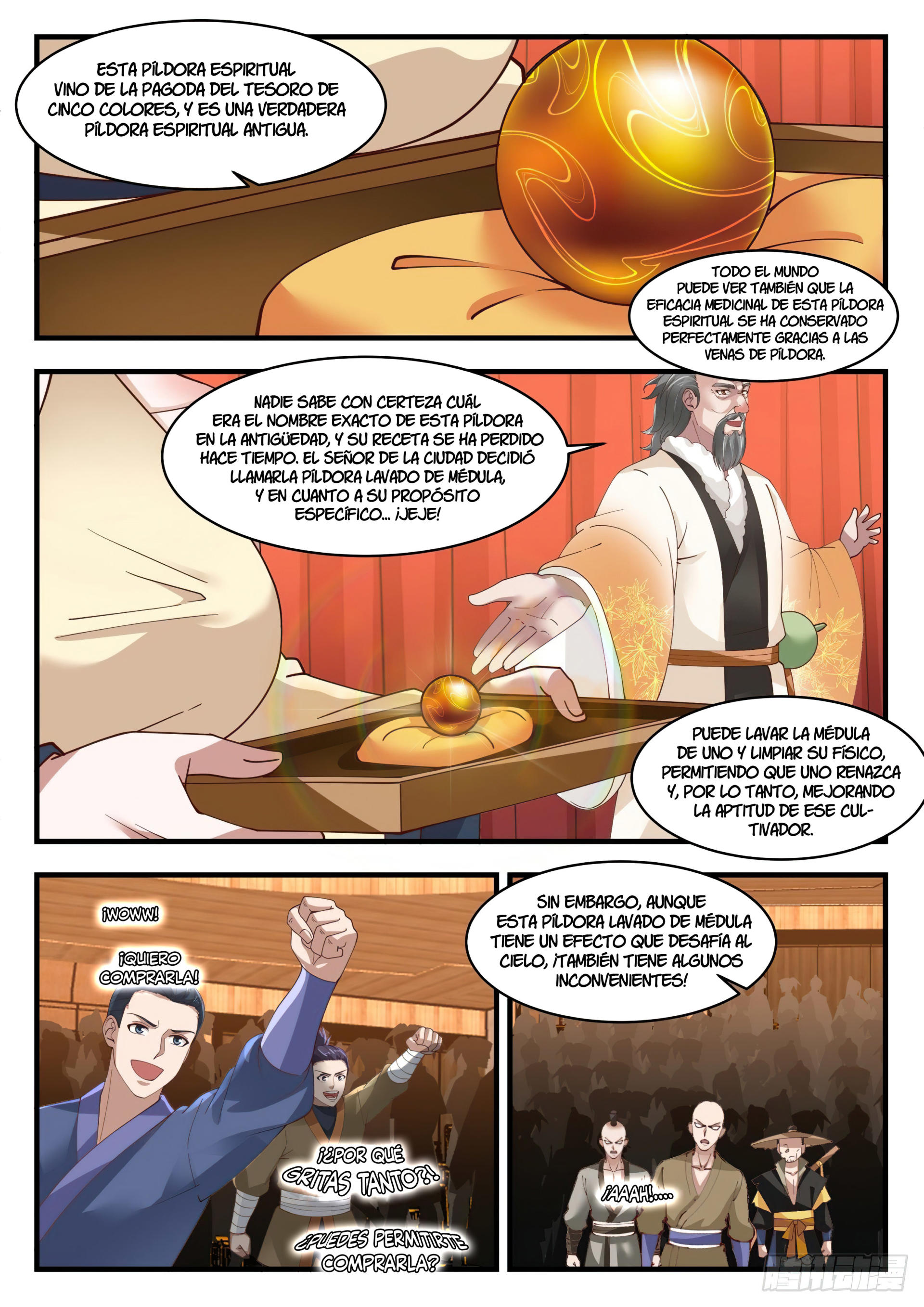 Martial Peak Capítulo 1628 - Página 6 en español