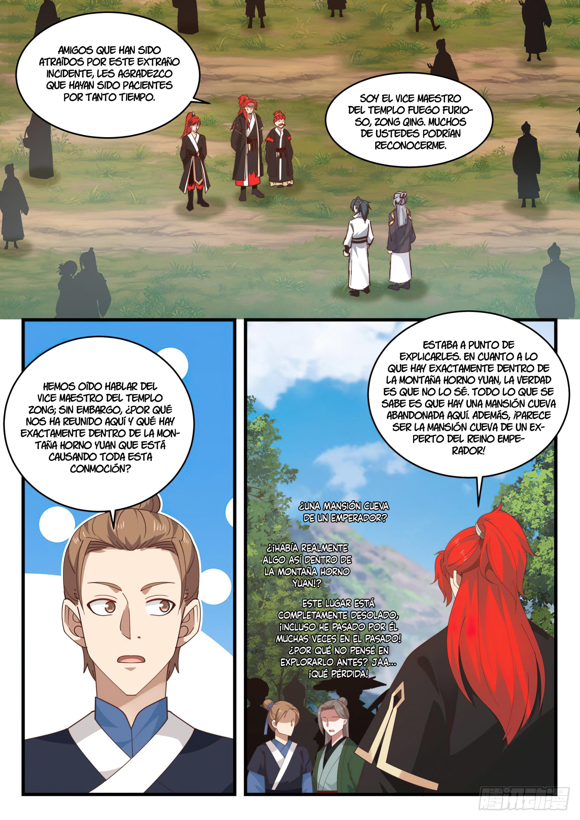 Martial Peak Capítulo 1640 - Página 3 en español