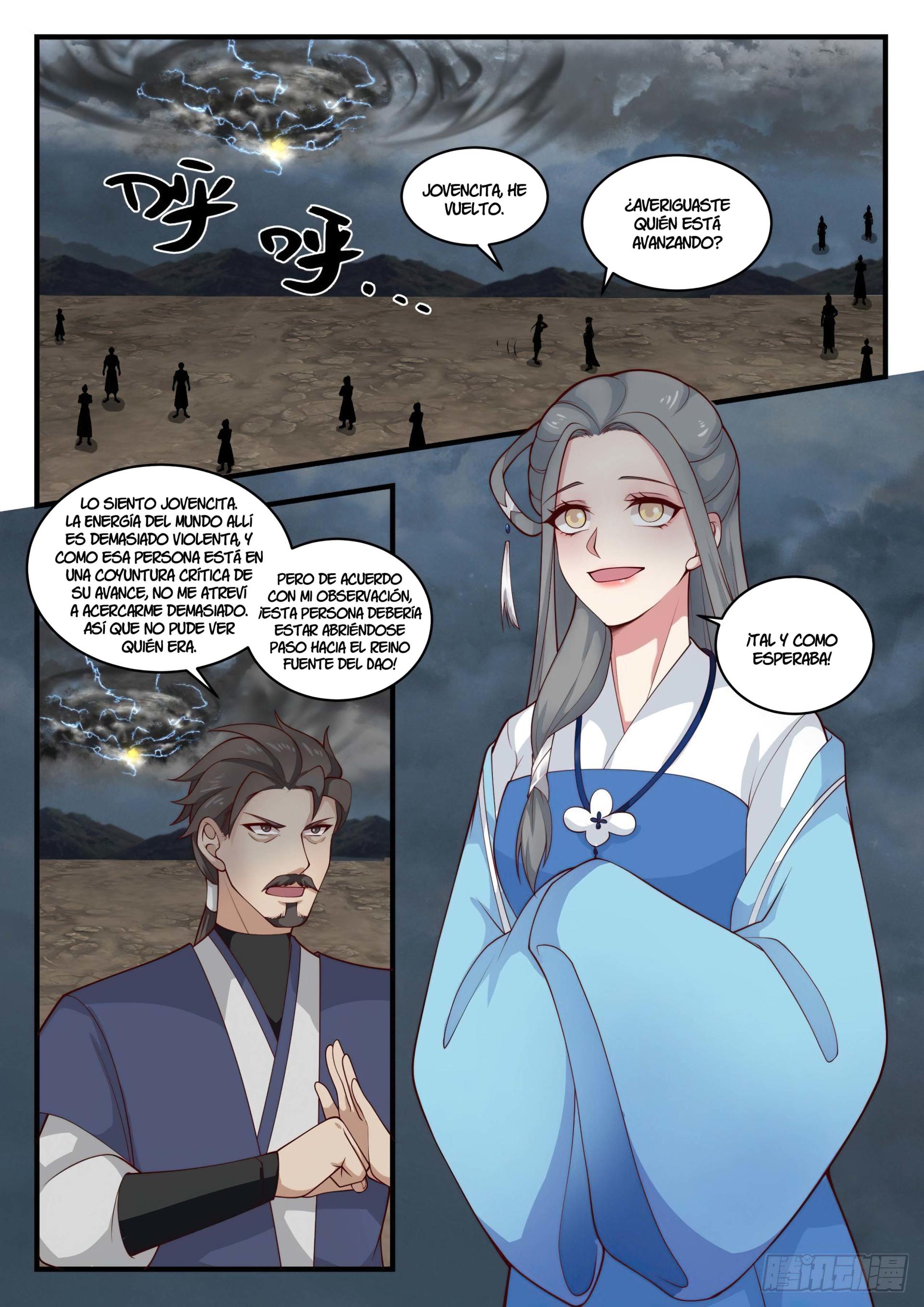 Martial Peak Capítulo 1647 - Página 11 en español