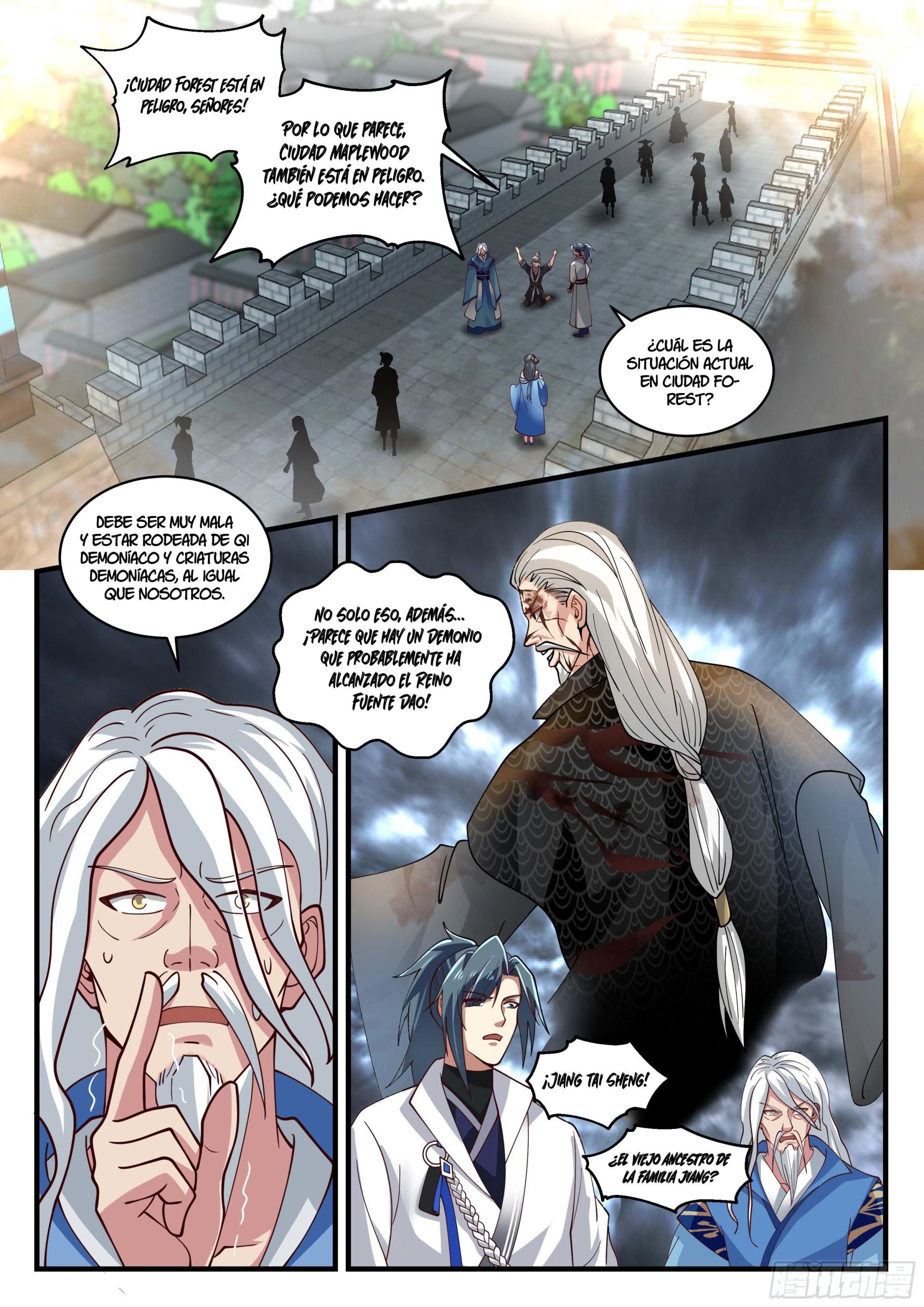 Martial Peak Capítulo 1676 - Página 10 en español