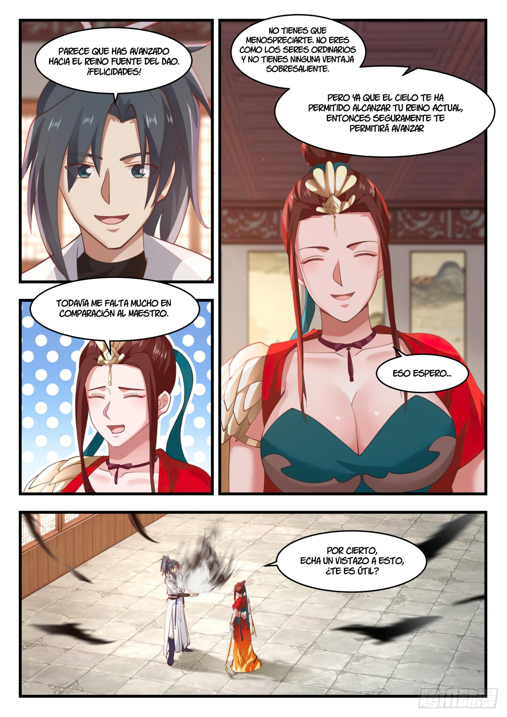 Martial Peak Capítulo 1700 - Página 3 en español