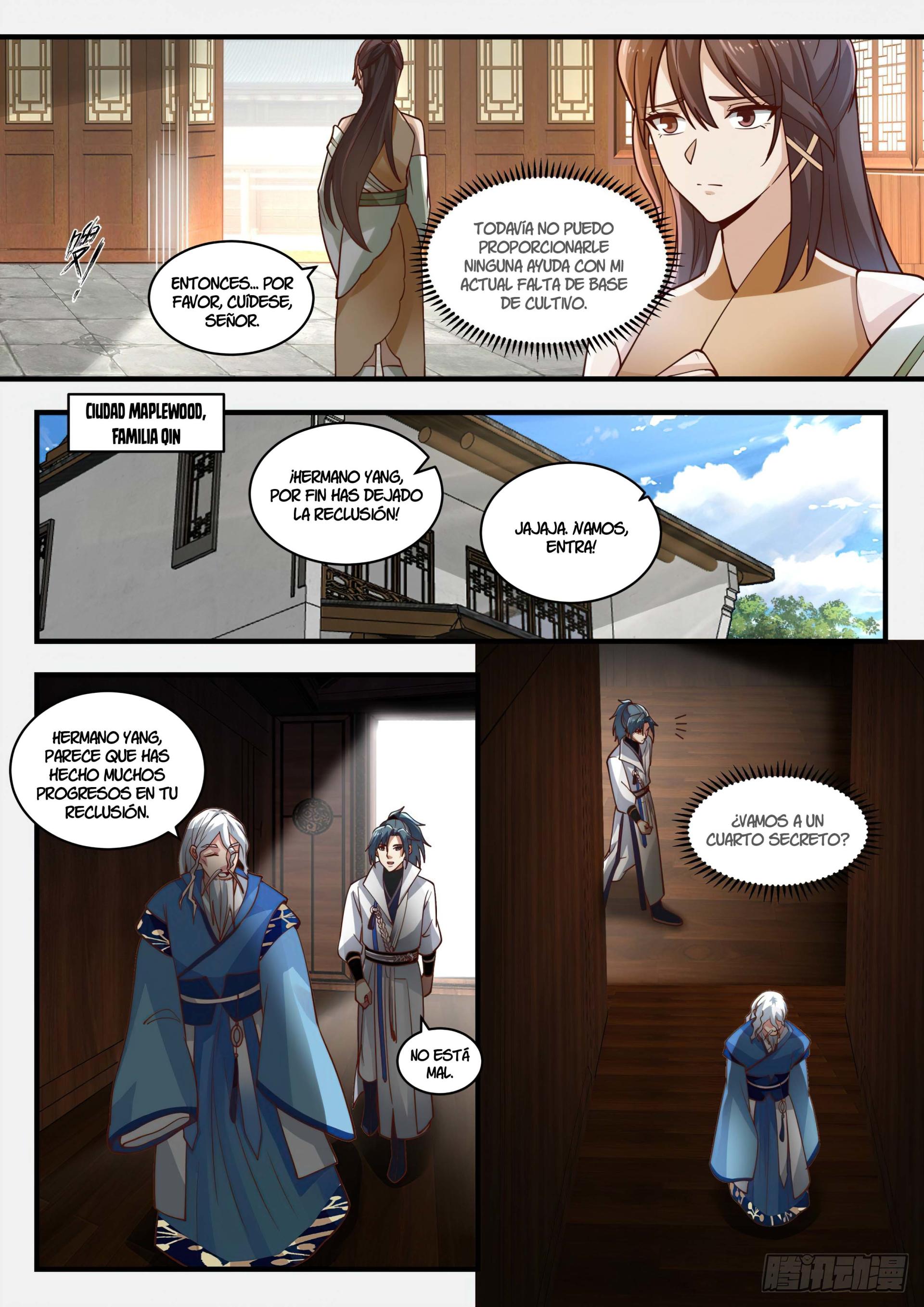 Martial Peak Capítulo 1706 - Página 5 en español