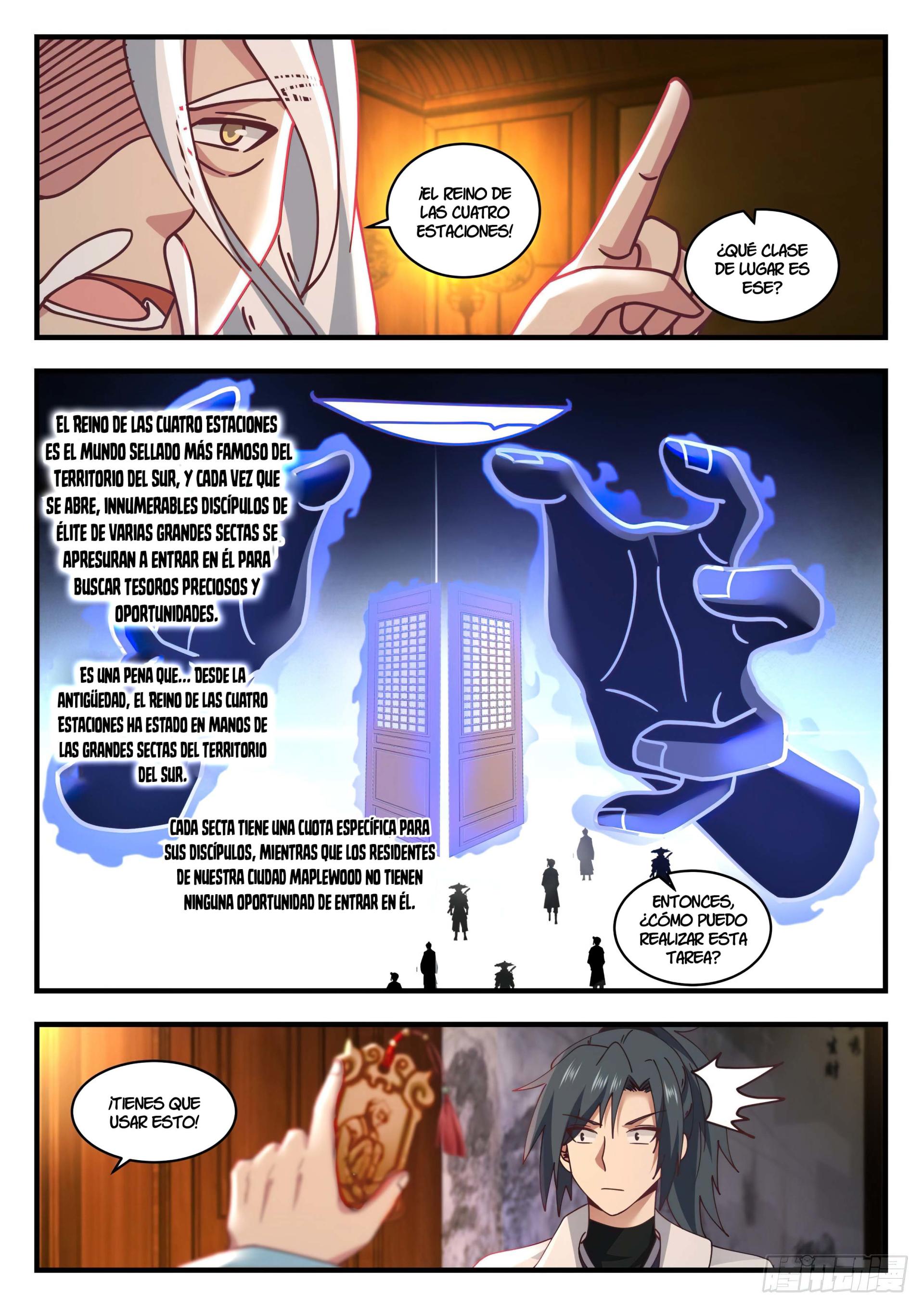 Martial Peak Capítulo 1707 - Página 5 en español