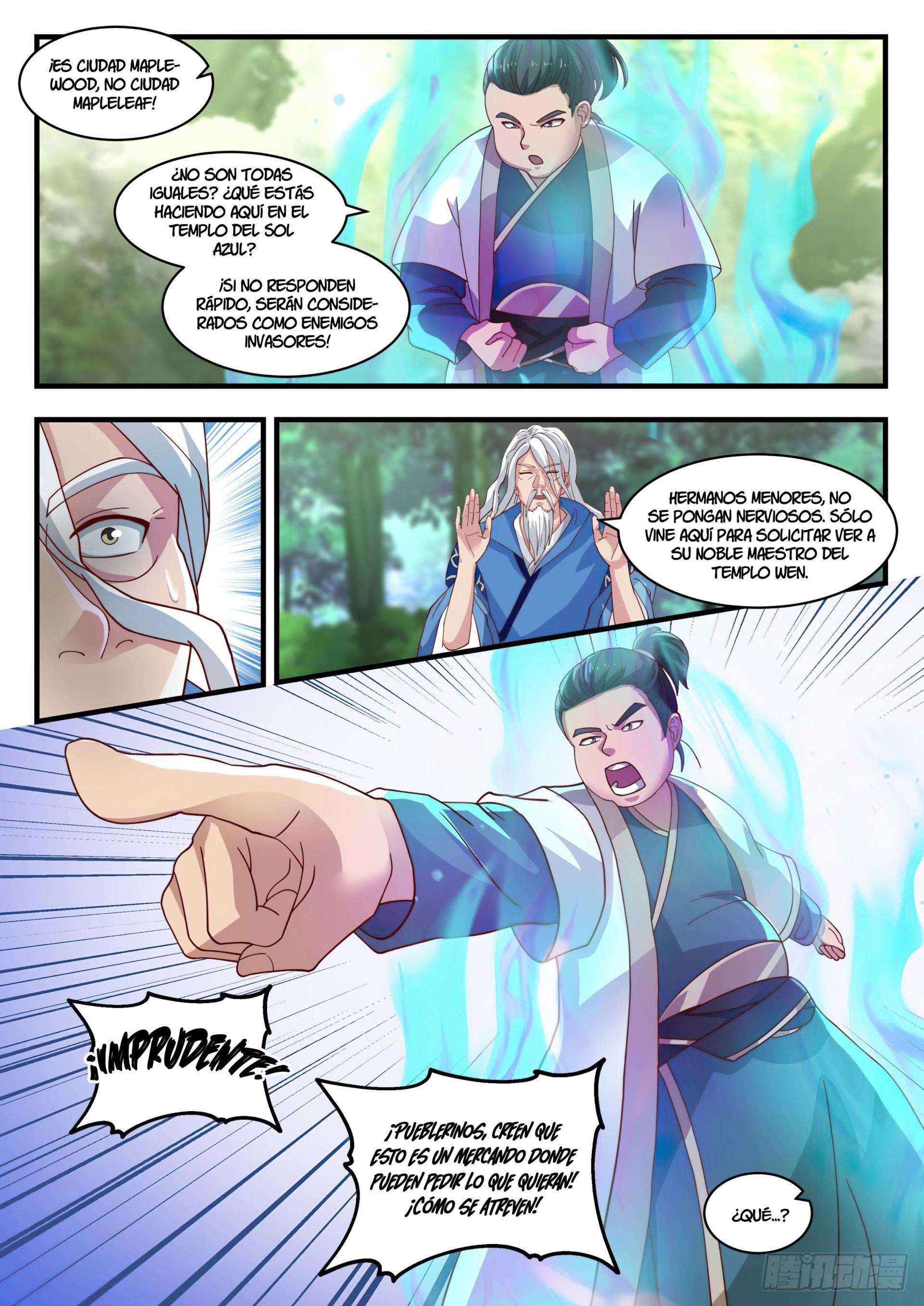 Martial Peak Capítulo 1711 - Página 5 en español