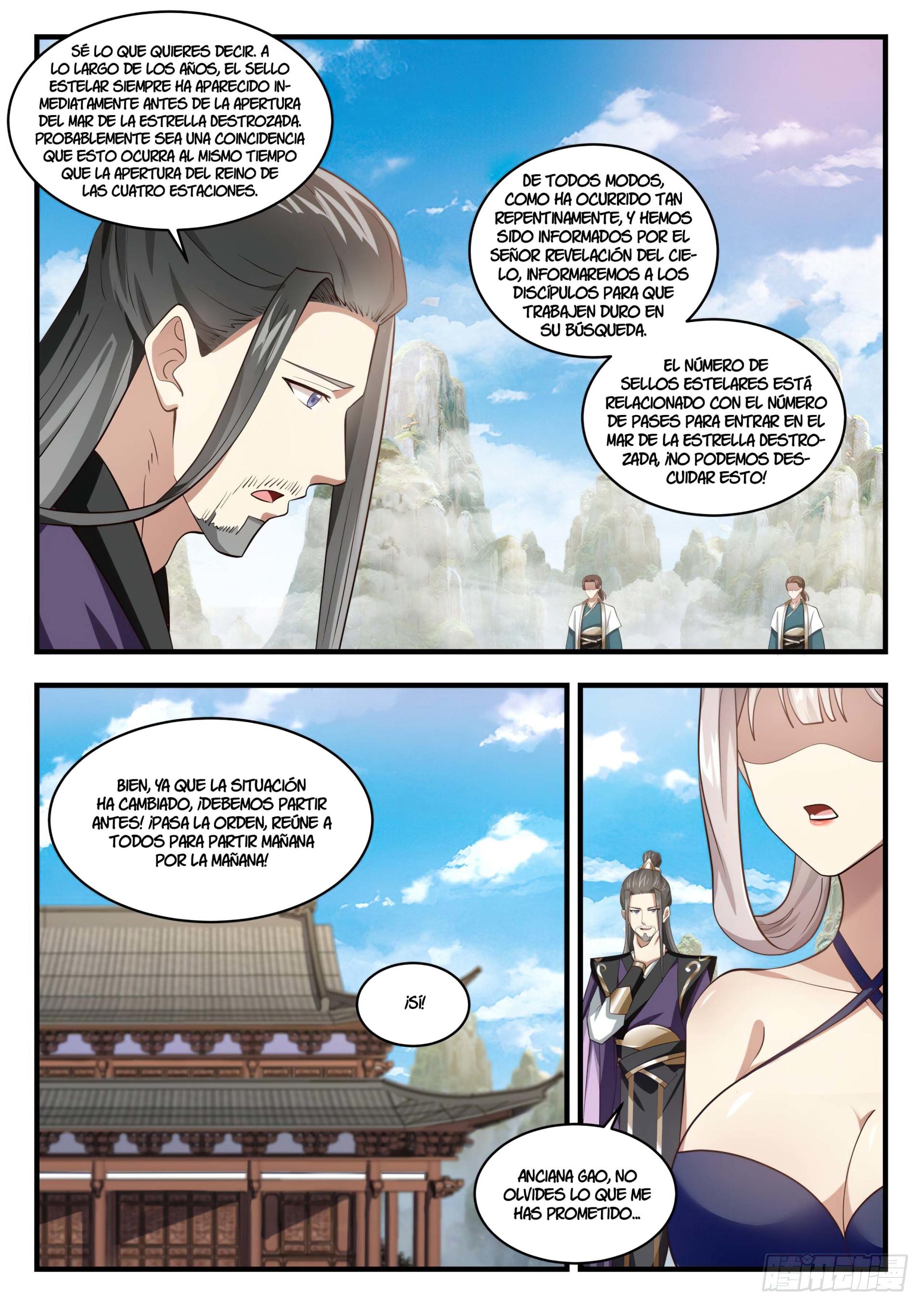 Martial Peak Capítulo 1720 - Página 9 en español