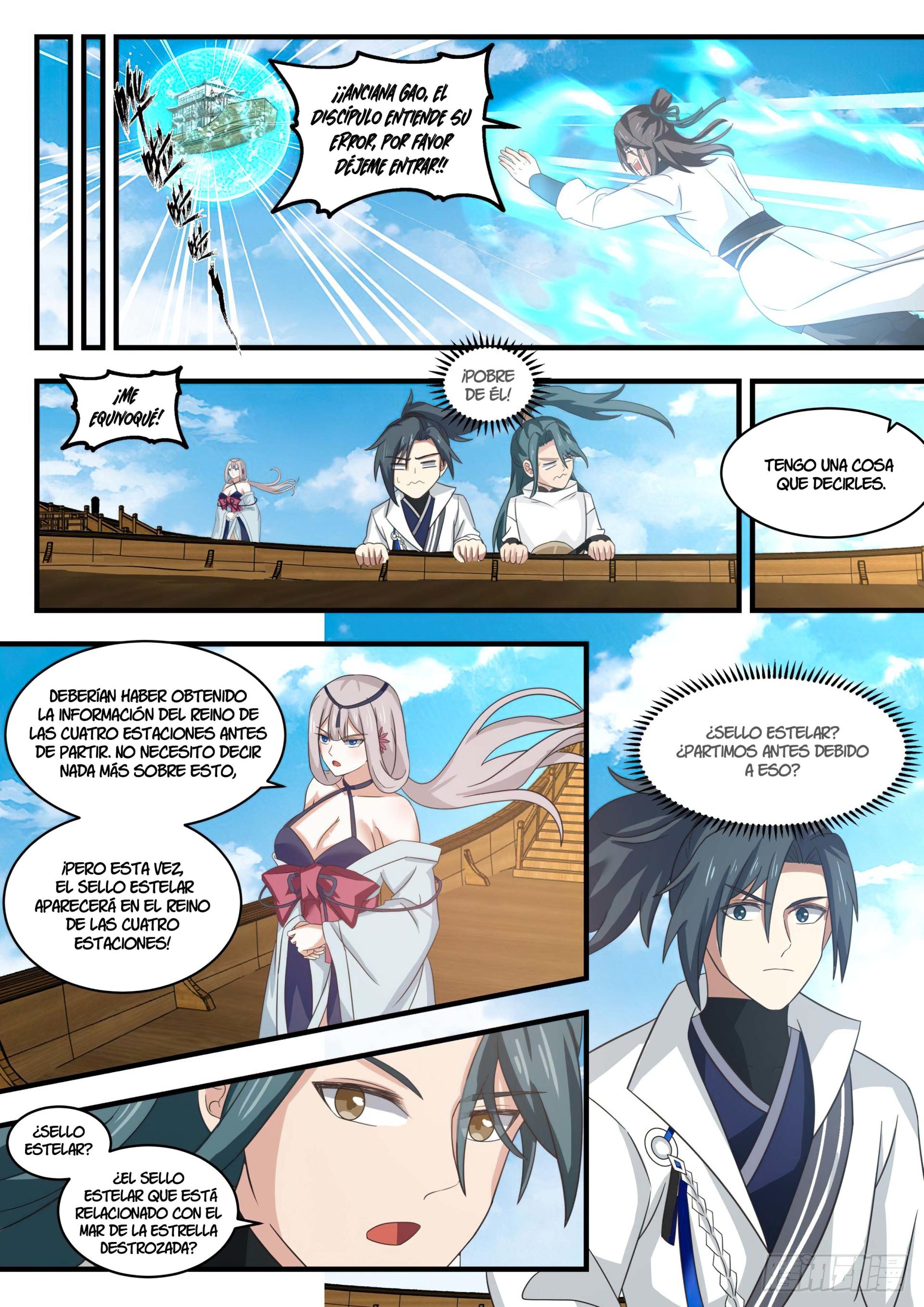 Martial Peak Capítulo 1721 - Página 13 en español
