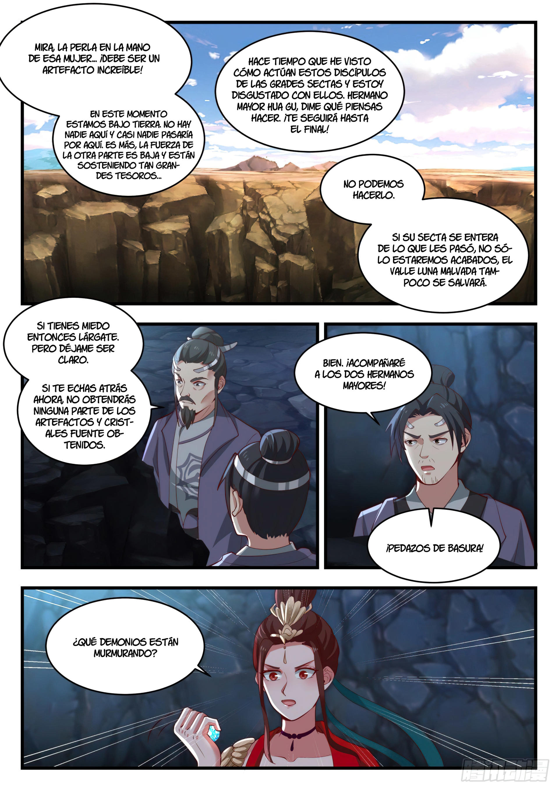 Martial Peak Capítulo 1728 - Página 3 en español
