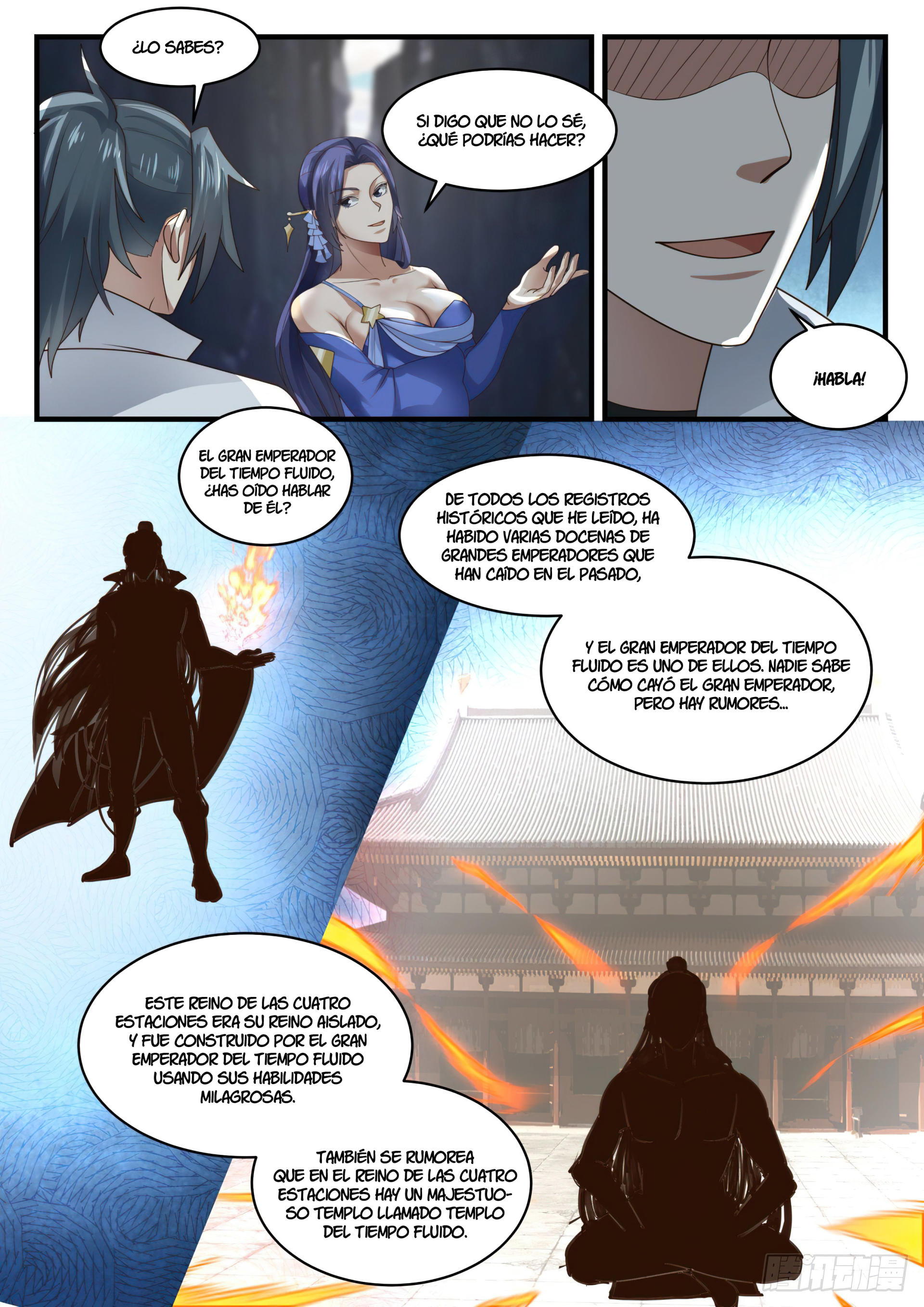 Martial Peak Capítulo 1732 - Página 11 en español