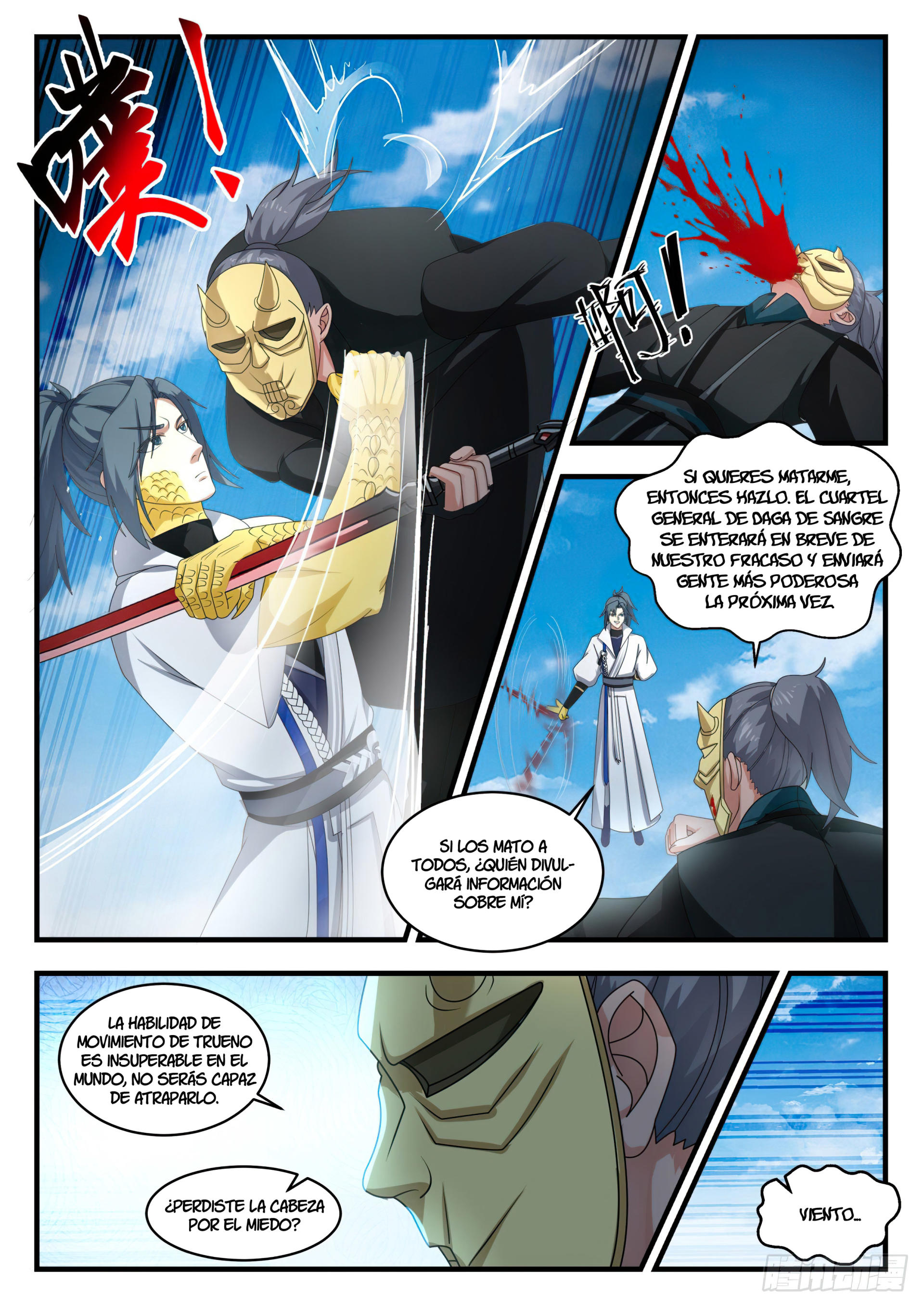 Martial Peak Capítulo 1800 - Página 6 en español